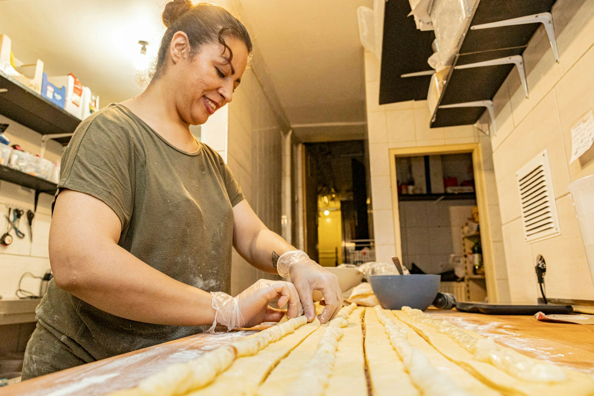 In der „Lilium“-Konditorei wird Süßes mit Vanille hergestellt.