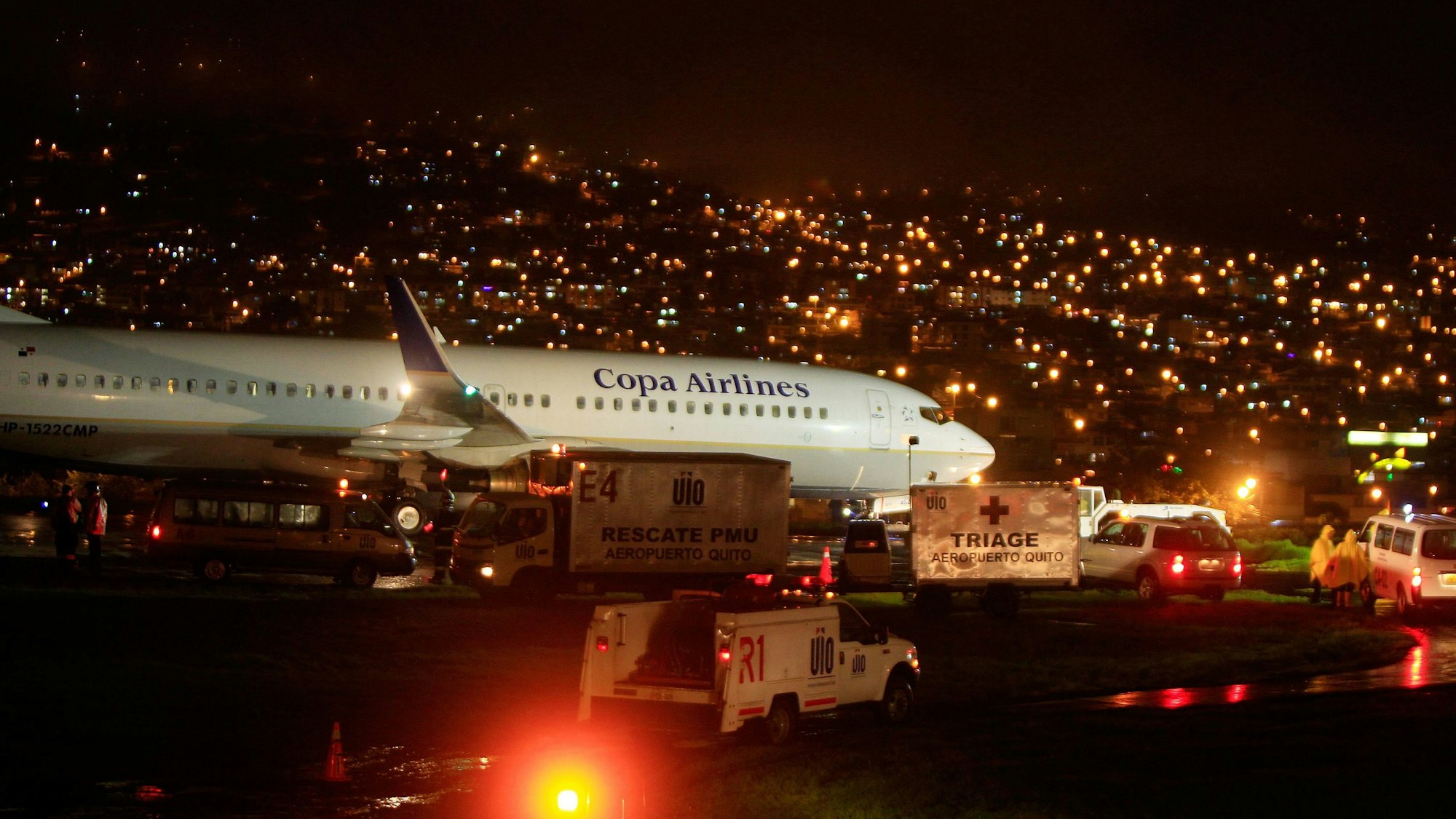 Ein Flugzeug der Fluggesellschaft Copa Airlines hatte einen Notfall.