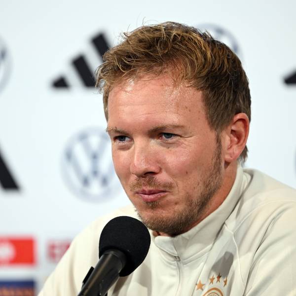 Deutschlands Bundestrainer Julian Nagelsmann auf der PK des DFB vor dem SpiLänderspiel gegen Mexiko.