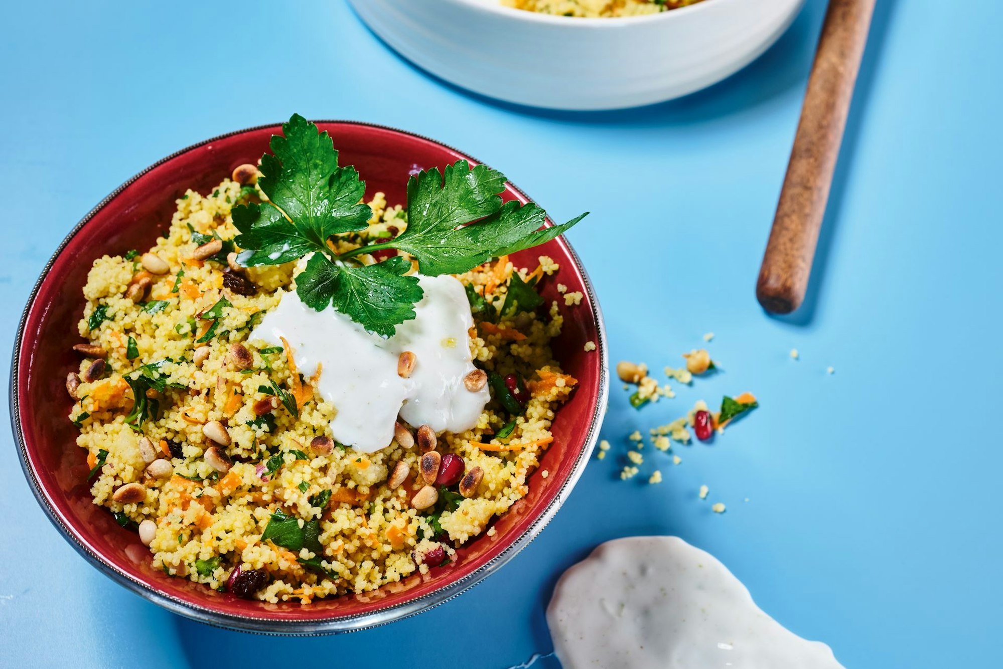 Rezeptbild aus dem Kochbuch "Kocht mit Checker Tobi" Couscous-Salat mit Granatapfel