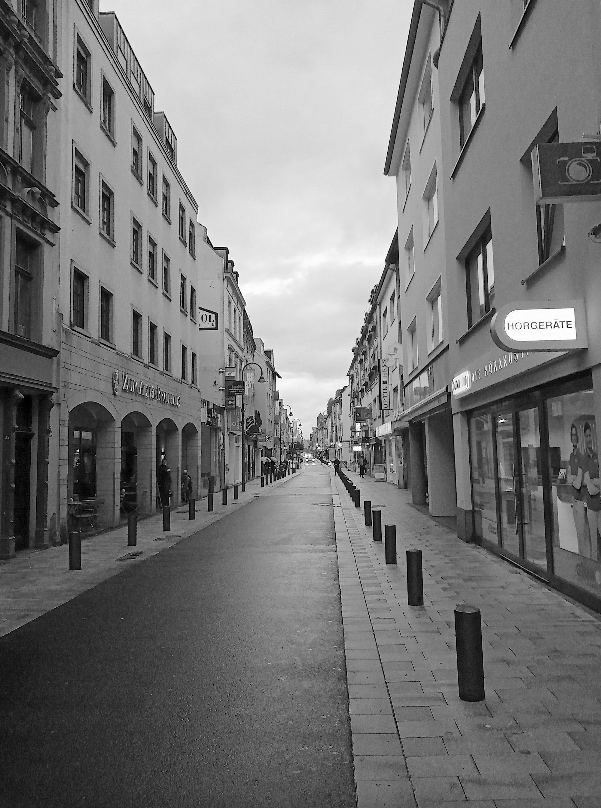 Die Severinstraße beim Lockdown.
