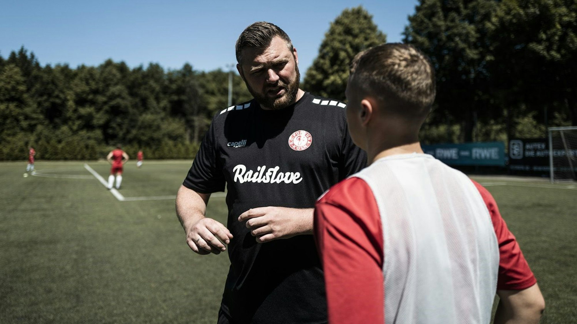 Marc Gertzen, Trainer der Frauenmannschaft des SC Fortuna Köln