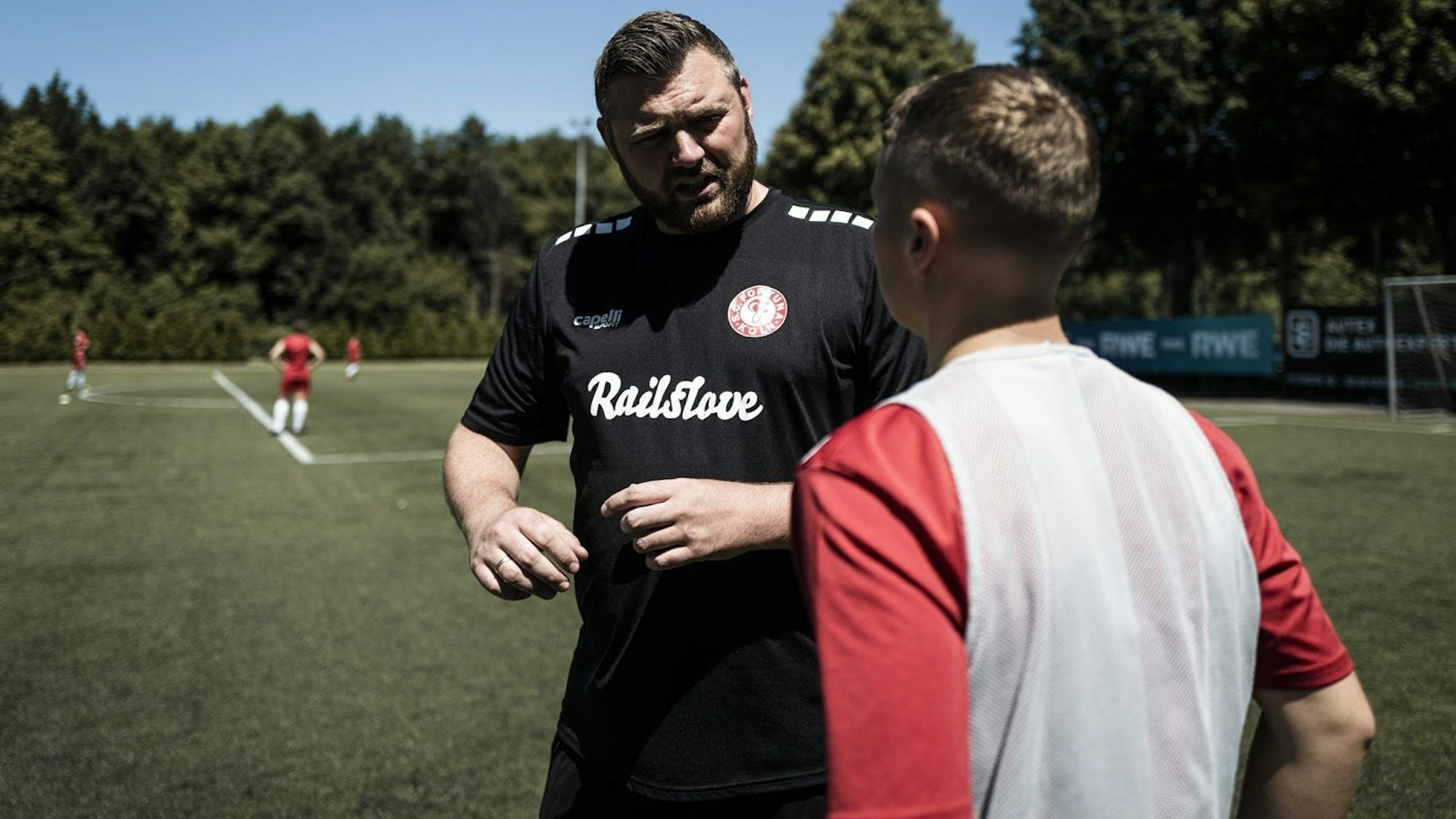 Marc Gertzen, Trainer der Frauenmannschaft des SC Fortuna Köln