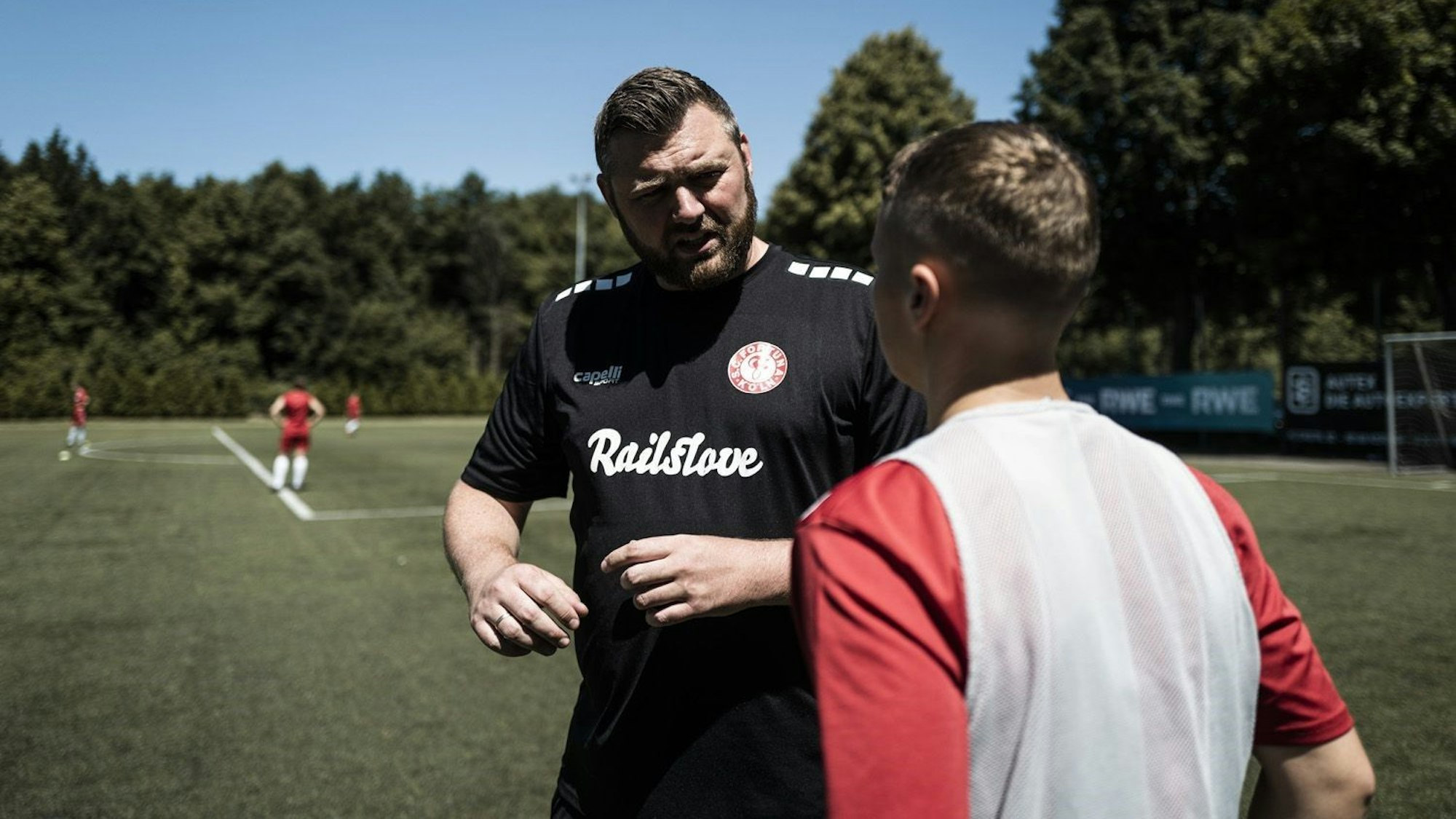Marc Gertzen, Trainer der Frauenmannschaft des SC Fortuna Köln