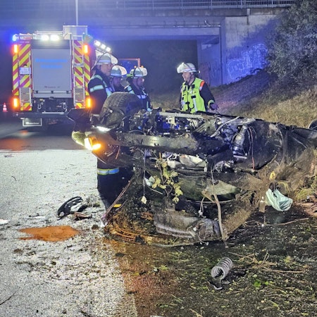 Schwerer Unfall auf der A3 bei Königswinter.