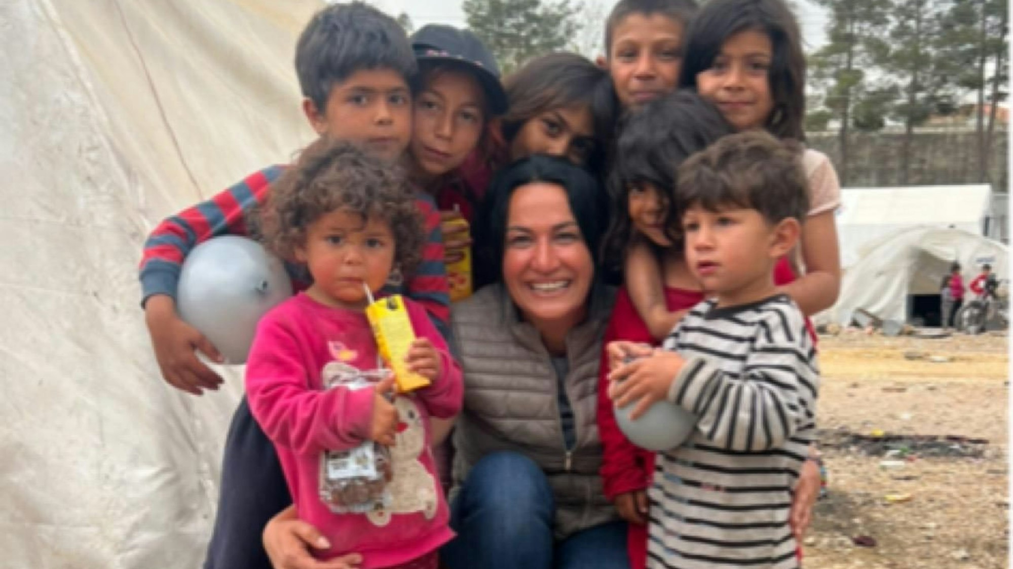 Das Foto zeigt Kinder aus Gölbasi.