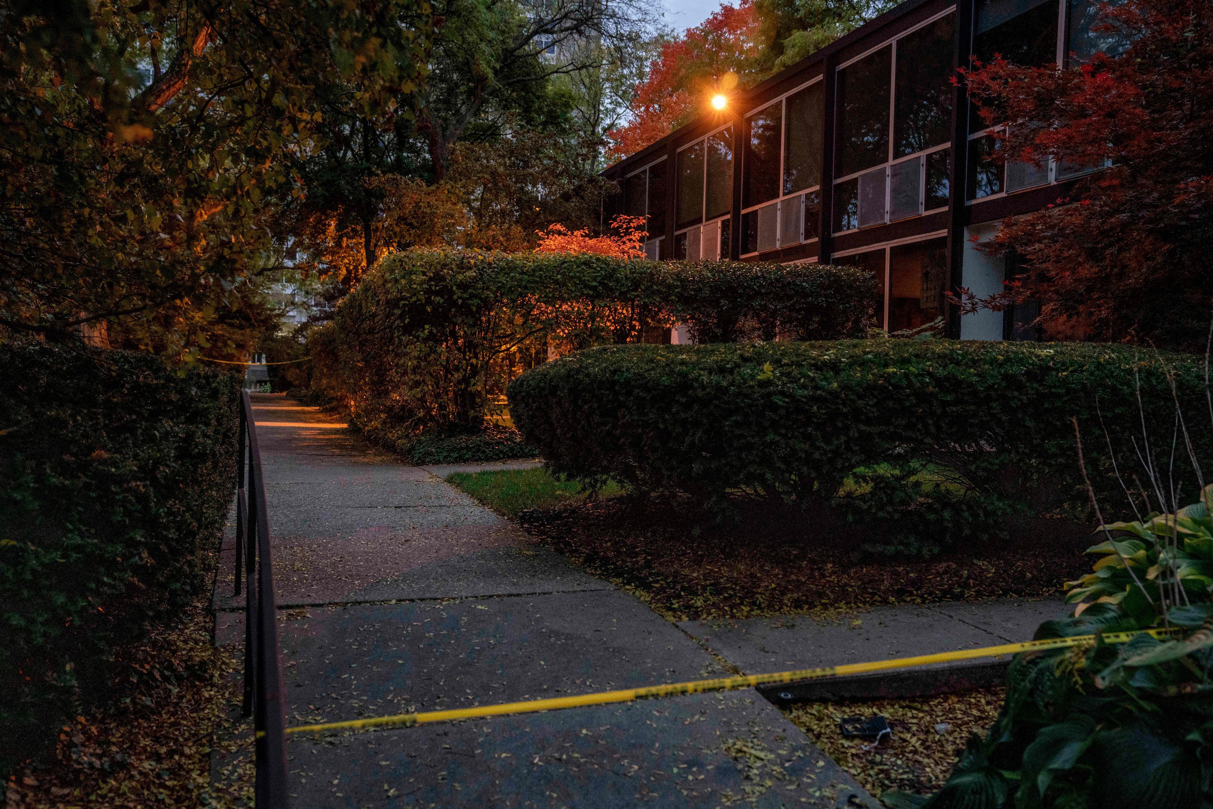 Police blocks the area near the scene where Isaac Agree Downtown Synagogue president, Samantha Woll, was found dead in Detroit, October 21, 2023. The politically active leader of a Detroit synagogue was found dead with stab wounds outside her home on October 21, and police said the motive of the slaying was not known.
The killing came at a moment of escalating tensions in Jewish and Muslim communities across the United States over the Israel-Hamas conflict that has taken thousands of lives this month.
The victim of Saturday's murder, Samantha Woll, 40, presided over the Isaac Agree Downtown Synagogue in Detroit. (Photo by Sarah RICE / AFP)
