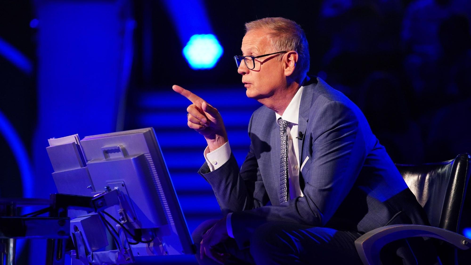 Moderator Günther Jauch