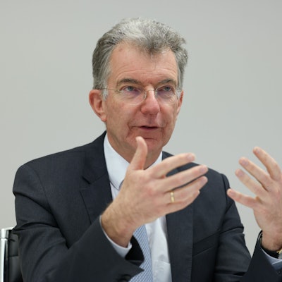 Christoph Heusgen, Leiter der Münchner Sicherheitskonferenz, bei einem Interview. (Archivbild)