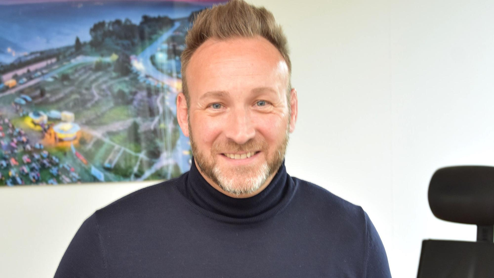 Auf dem Foto ist Elsdorfs Bürgermeister Andreas Heller zu sehen.