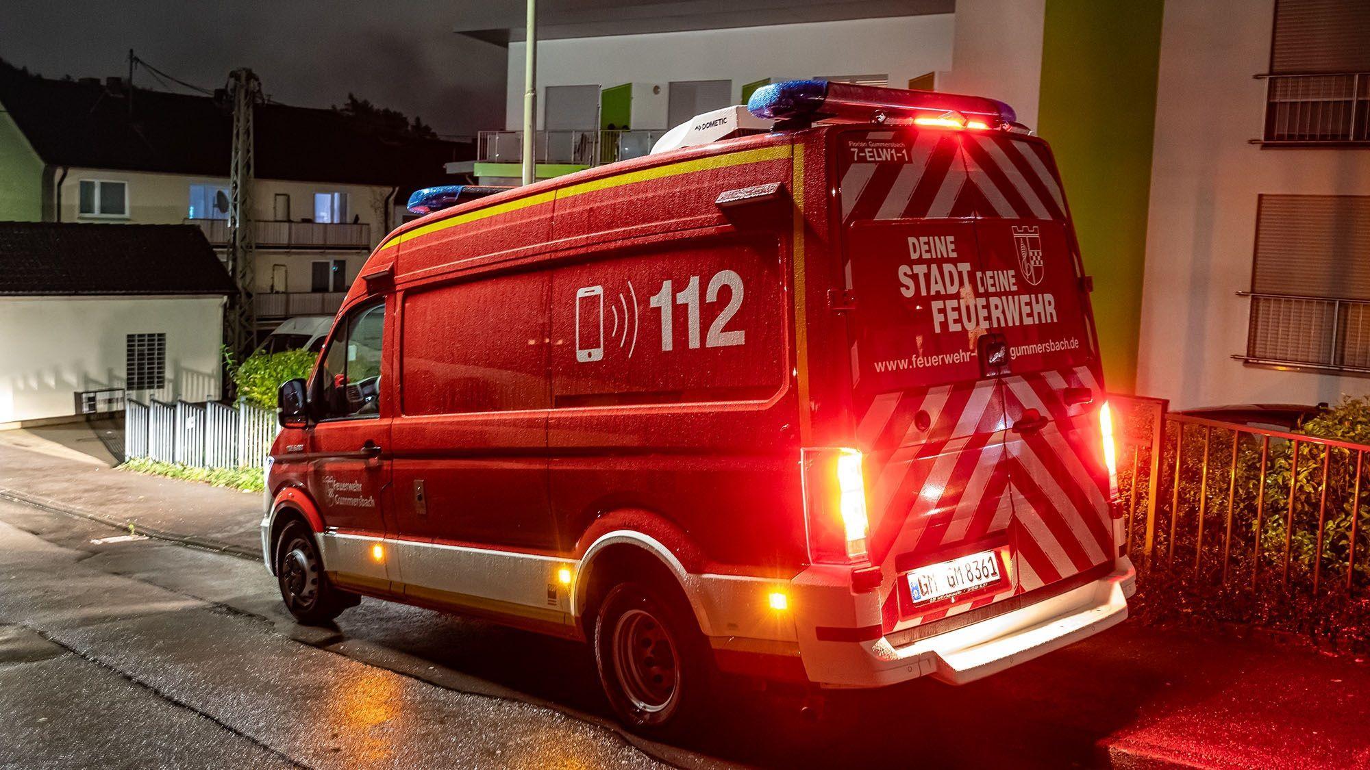 Einsatzleitwagen der Gummersbacher Feuerwehr.