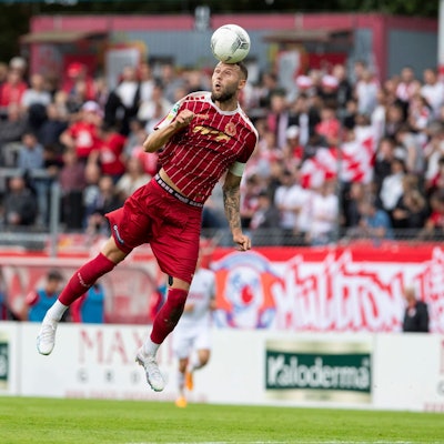 Sport Bilder des Tages Regionalliga West: SC Fortuna Koeln - 1. FC Koeln U21, U 21 01.08.2023 Dominik Lanius Fortuna Koeln, 4, Regionalliga West, 1. Spieltag, SC Fortuna Koeln - 1. FC Koeln U21, am 01.08.2023, Suedstadion, Koeln *** Regionalliga West SC Fortuna Koeln 1 FC Koeln U21, 01 08 2023 Dominik Lanius Fortuna Koeln, 4 , Regionalliga West, 1 Matchday, SC Fortuna Koeln 1 FC Koeln U21, on 01 08 2023, Suedstadion, Koeln Copyright: xBEAUTIFULxSPORTS/Meuselx