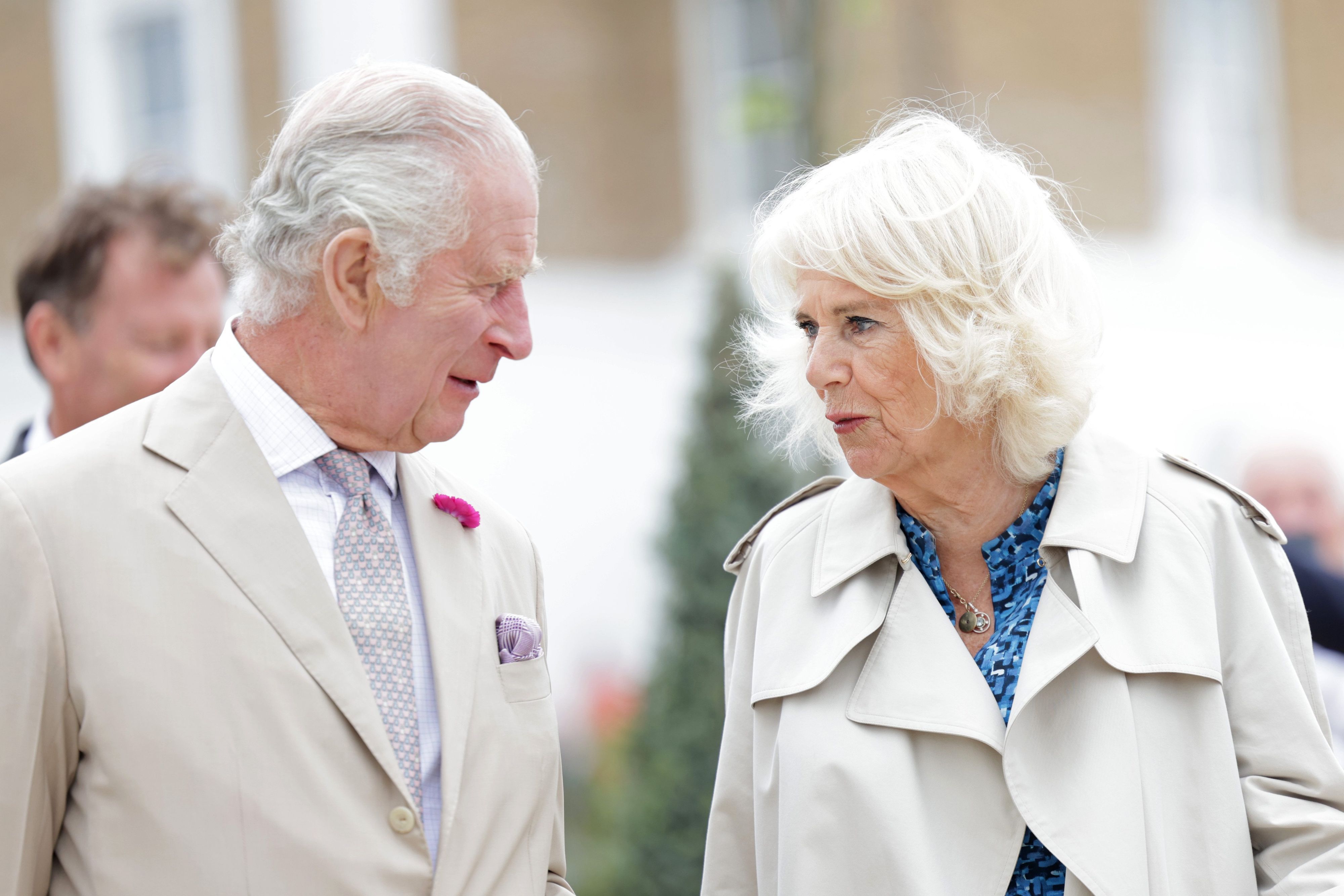 König Charles und Königin Camilla in London.