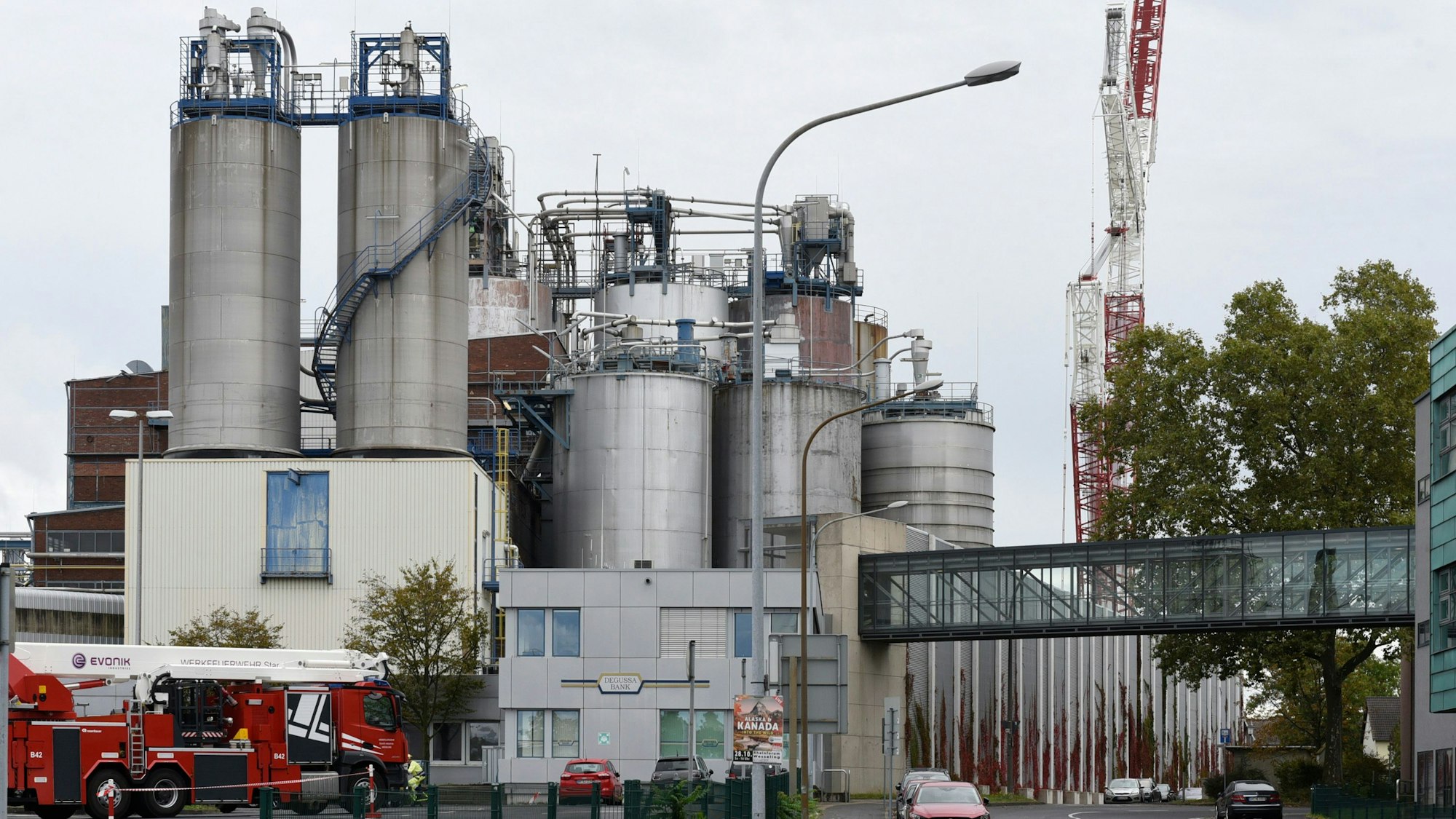 Der Evonik-Standort in Wesseling.