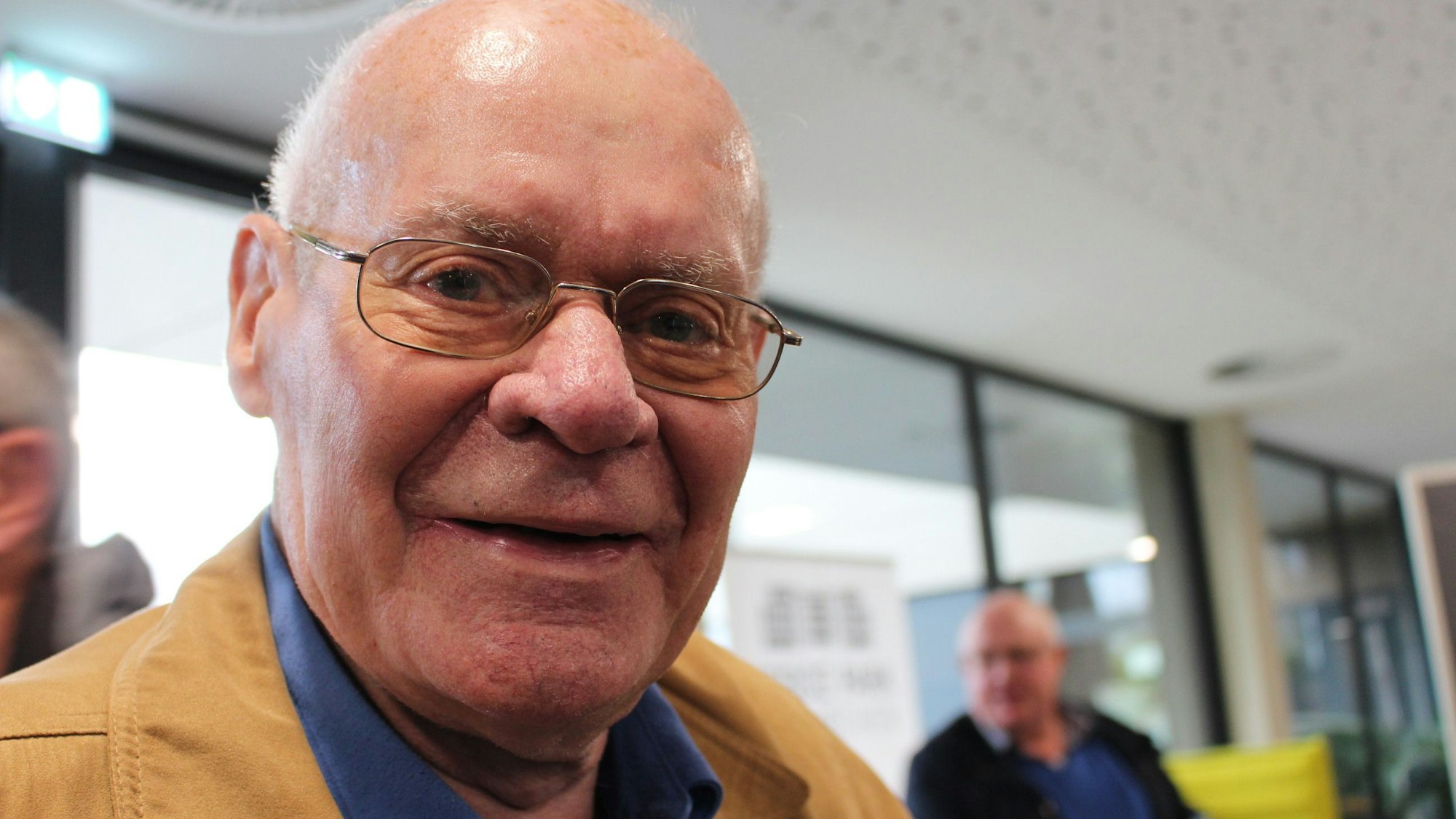 Das Foto zeigt Wolfgang Müller vom Arbeitskreis Eifelbahn.