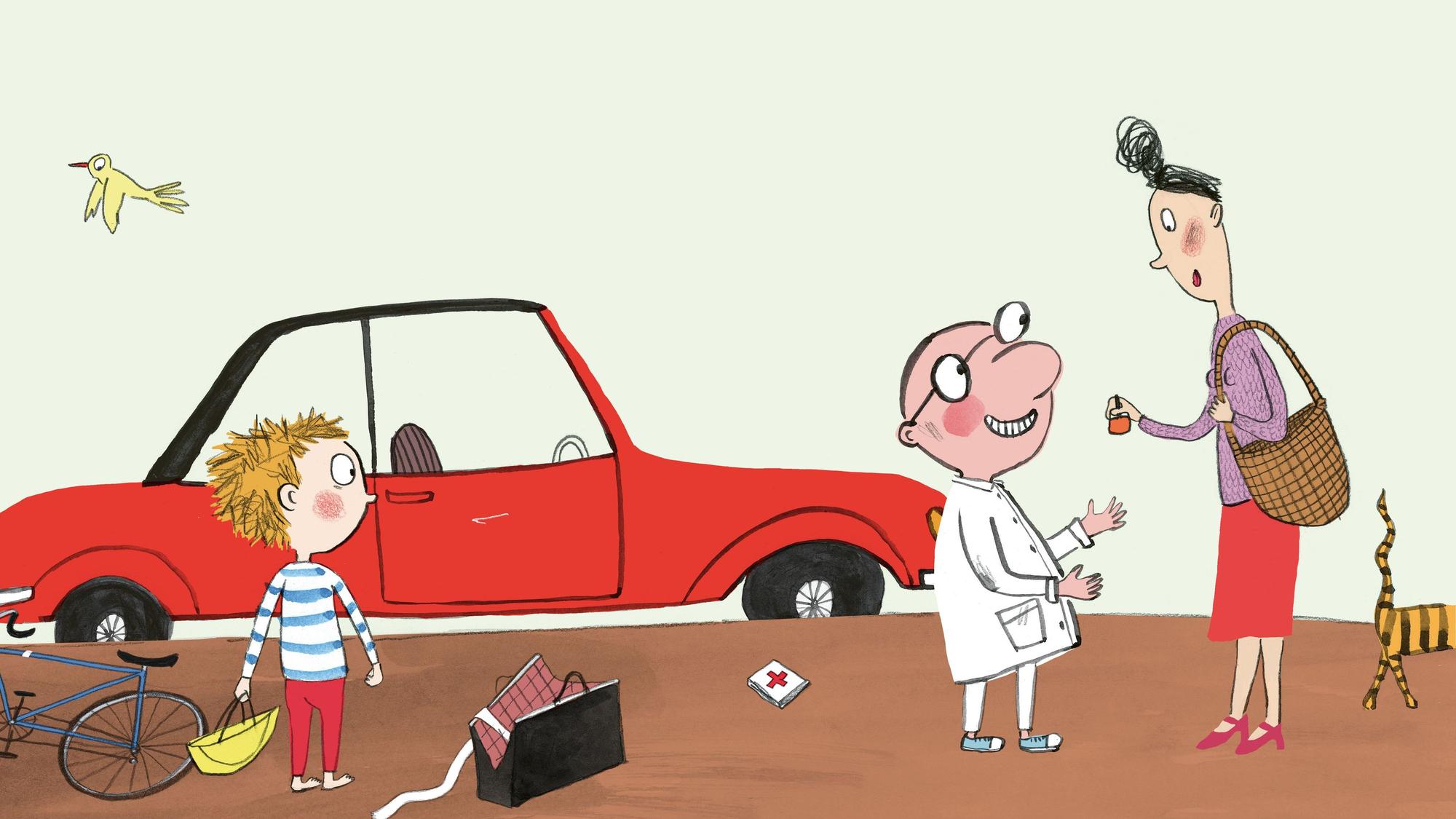 Illustration aus dem Buch Entschuldigung
