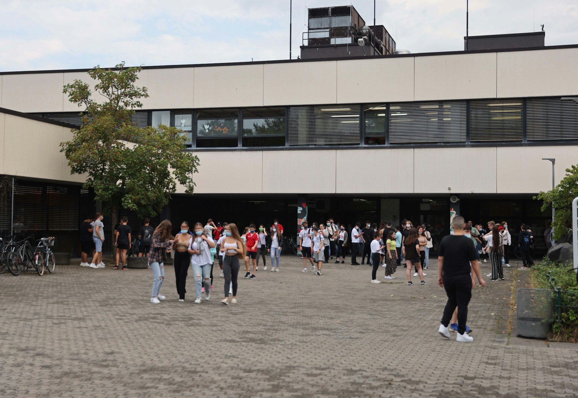 Die Heinrich-Böll-Gesamtschule in Chorweiler.