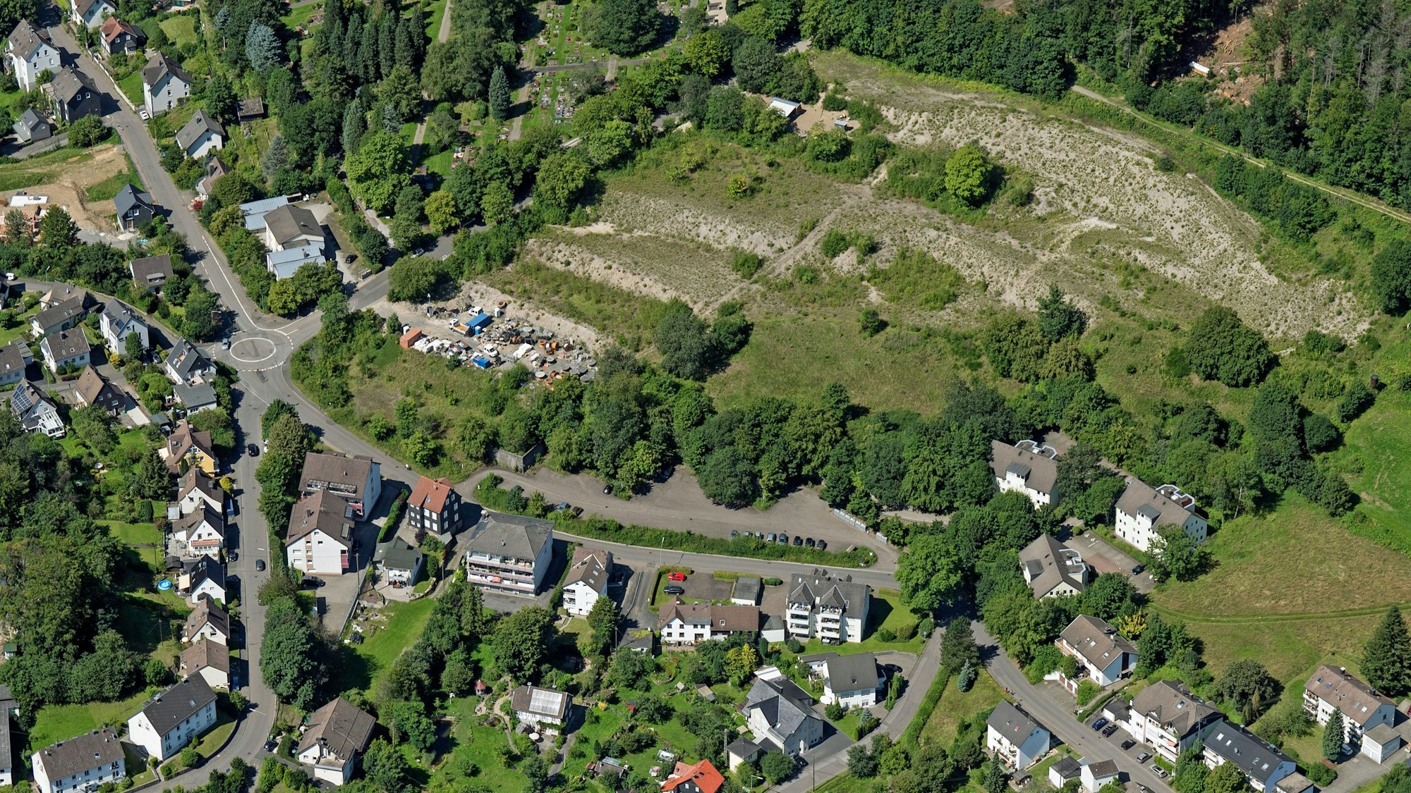 Luftbild Sandberg.