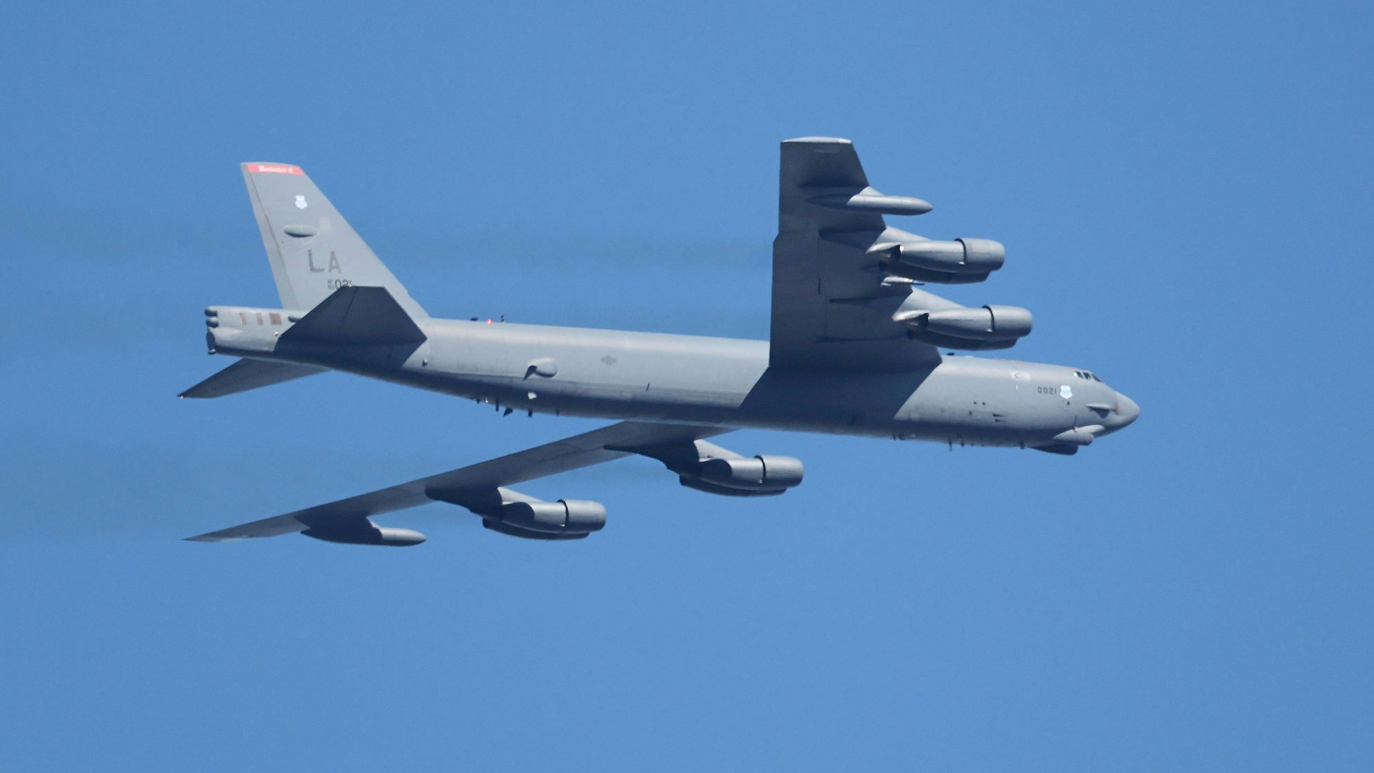 Ein B-52-Bomber der US-Luftwaffe