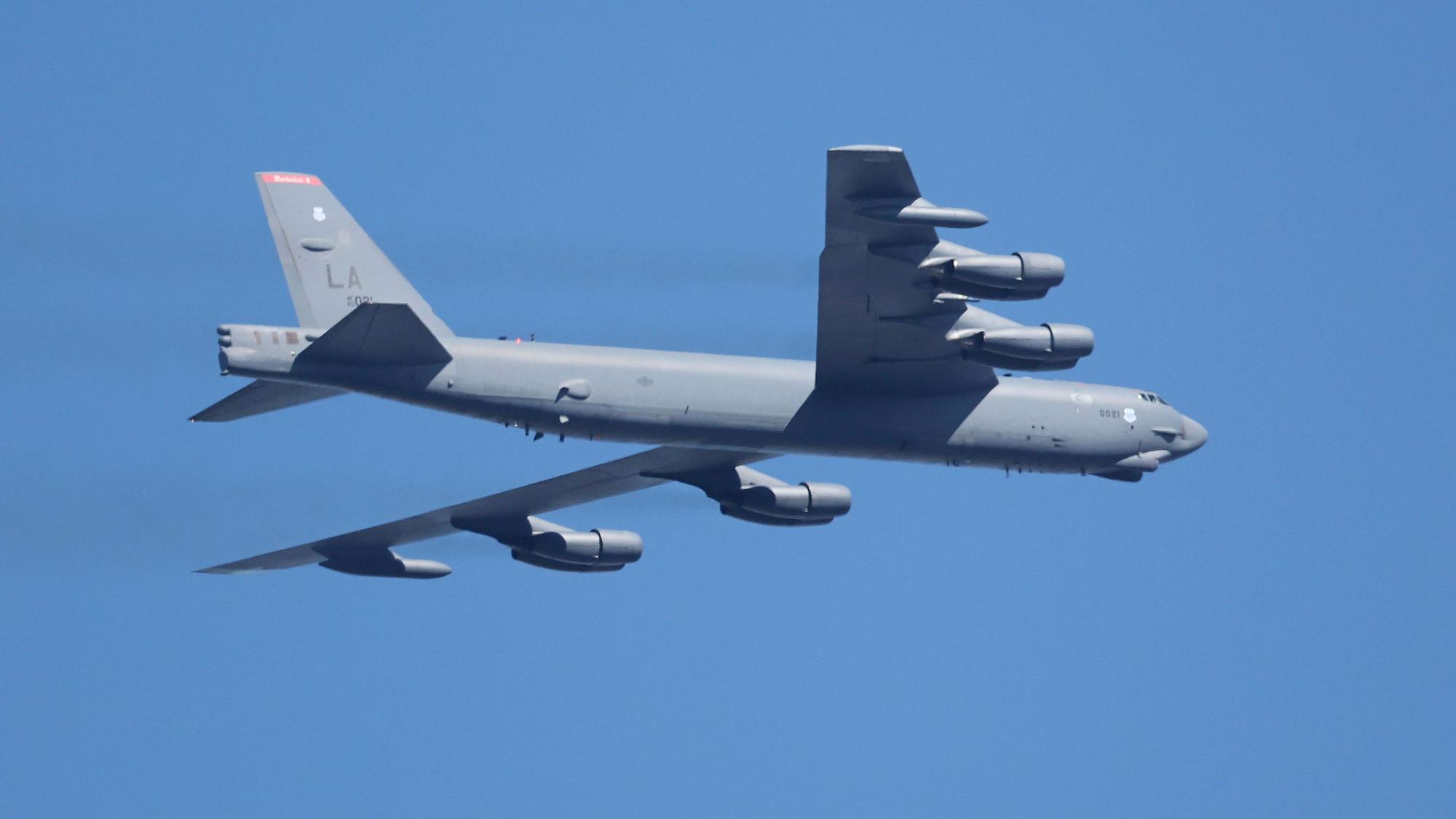 Ein B-52-Bomber der US-Luftwaffe