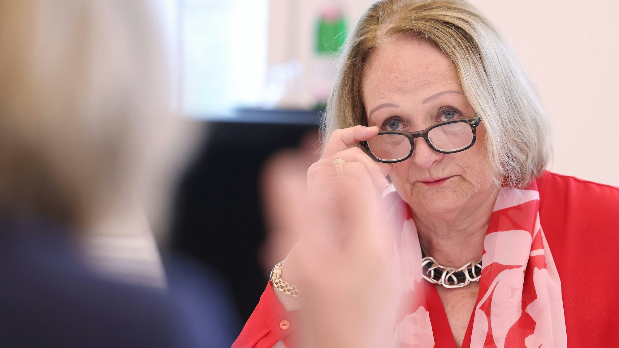 Düsseldorf: Die Antisemitismusbeauftragte des Landes Nordrhein-Westfalen, Sabine Leutheusser-Schnarrenberger