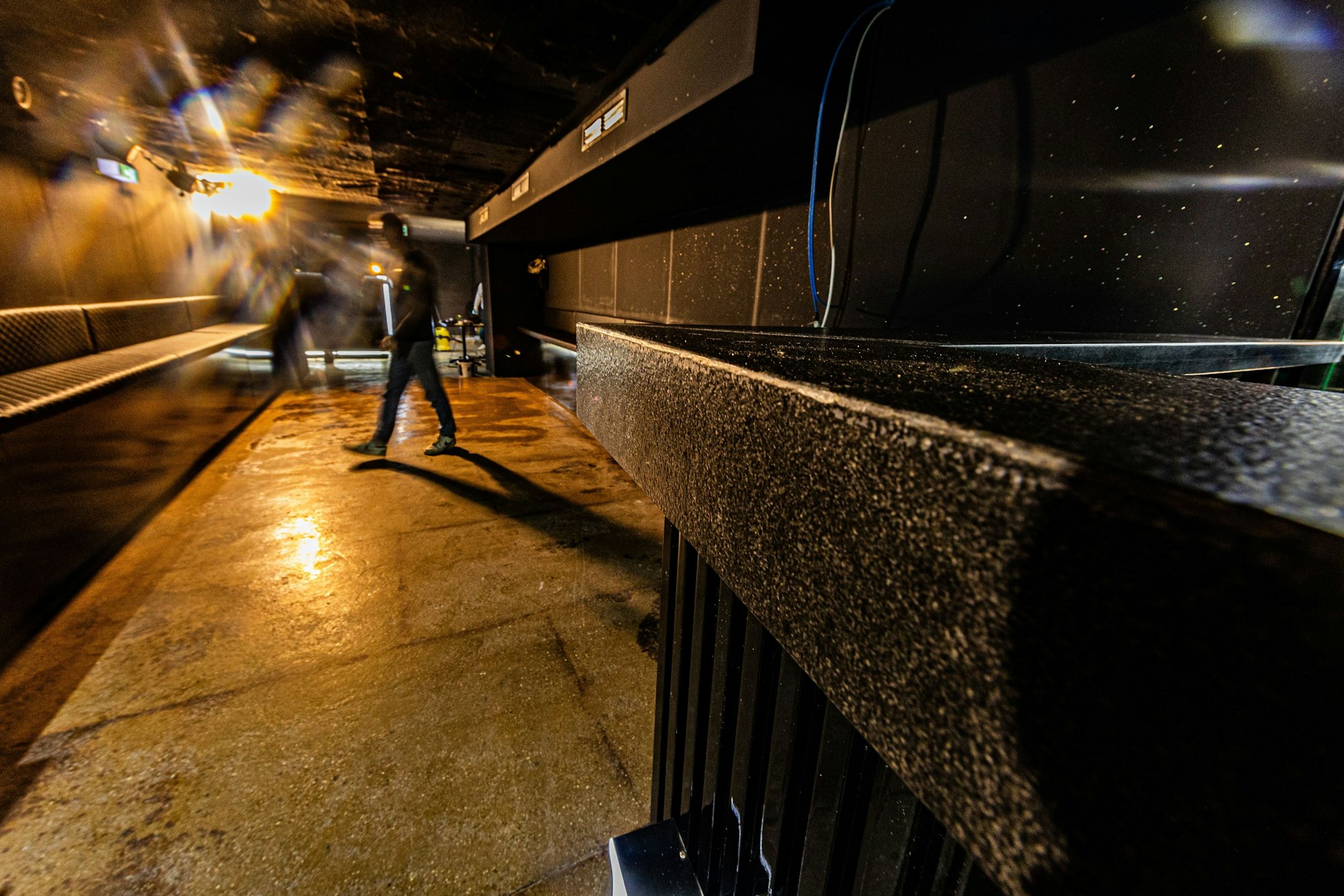 Der Club im Untergeschoss hat einen neuen Schallschutz bekommen.