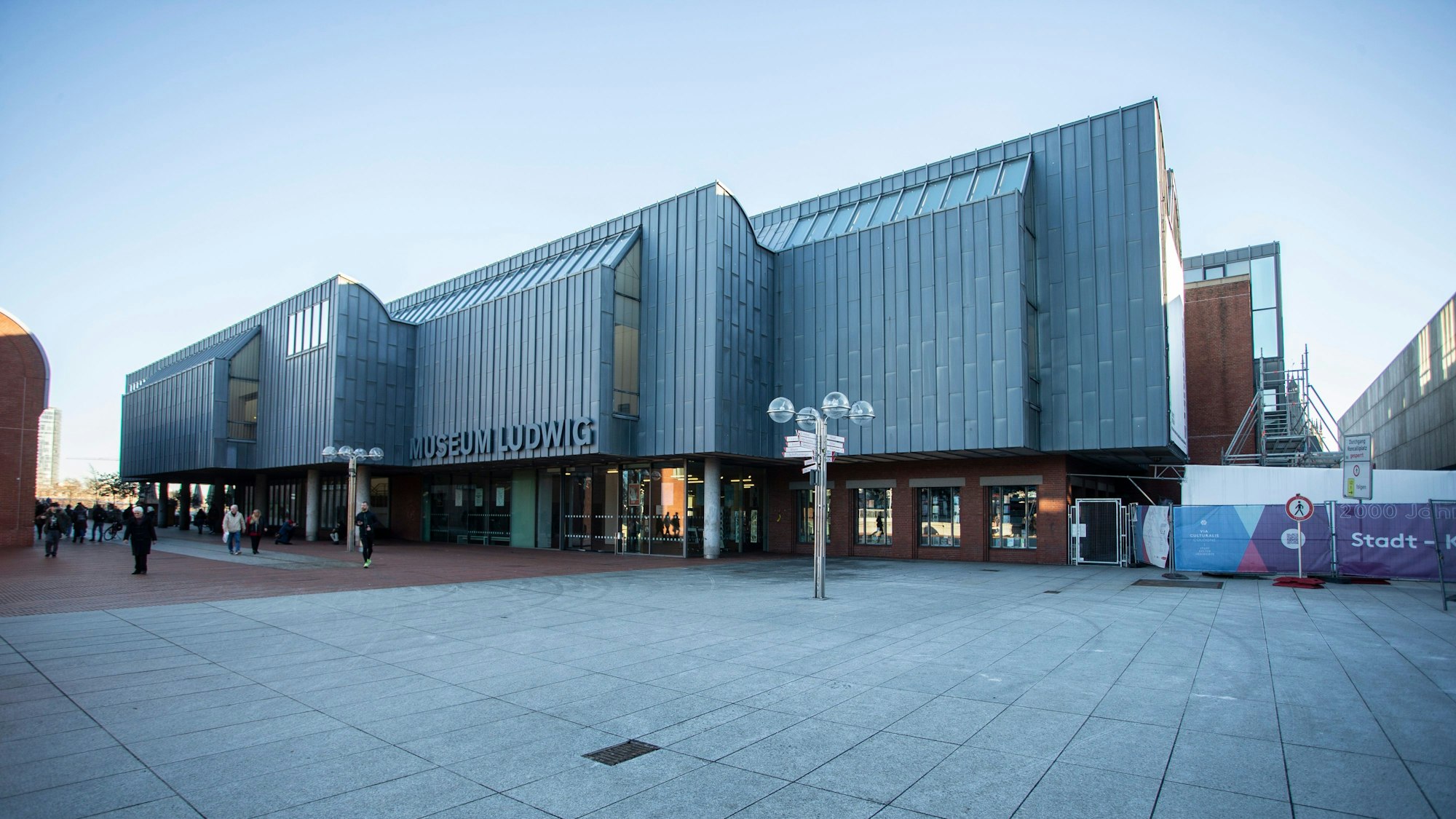 Das Museum Ludwig in Köln.
