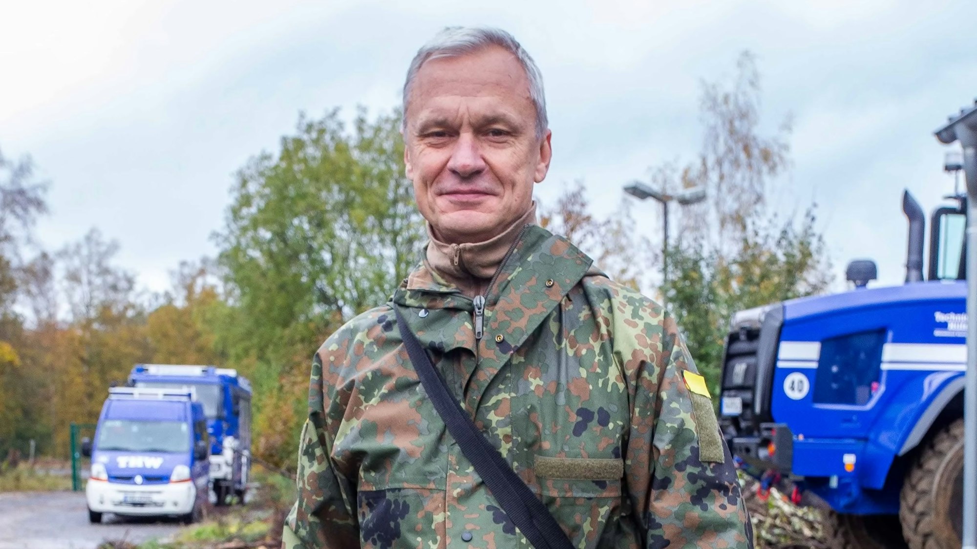 Dr. Georg Ludwig, Lindlarer Bürgermeister und Reservist.