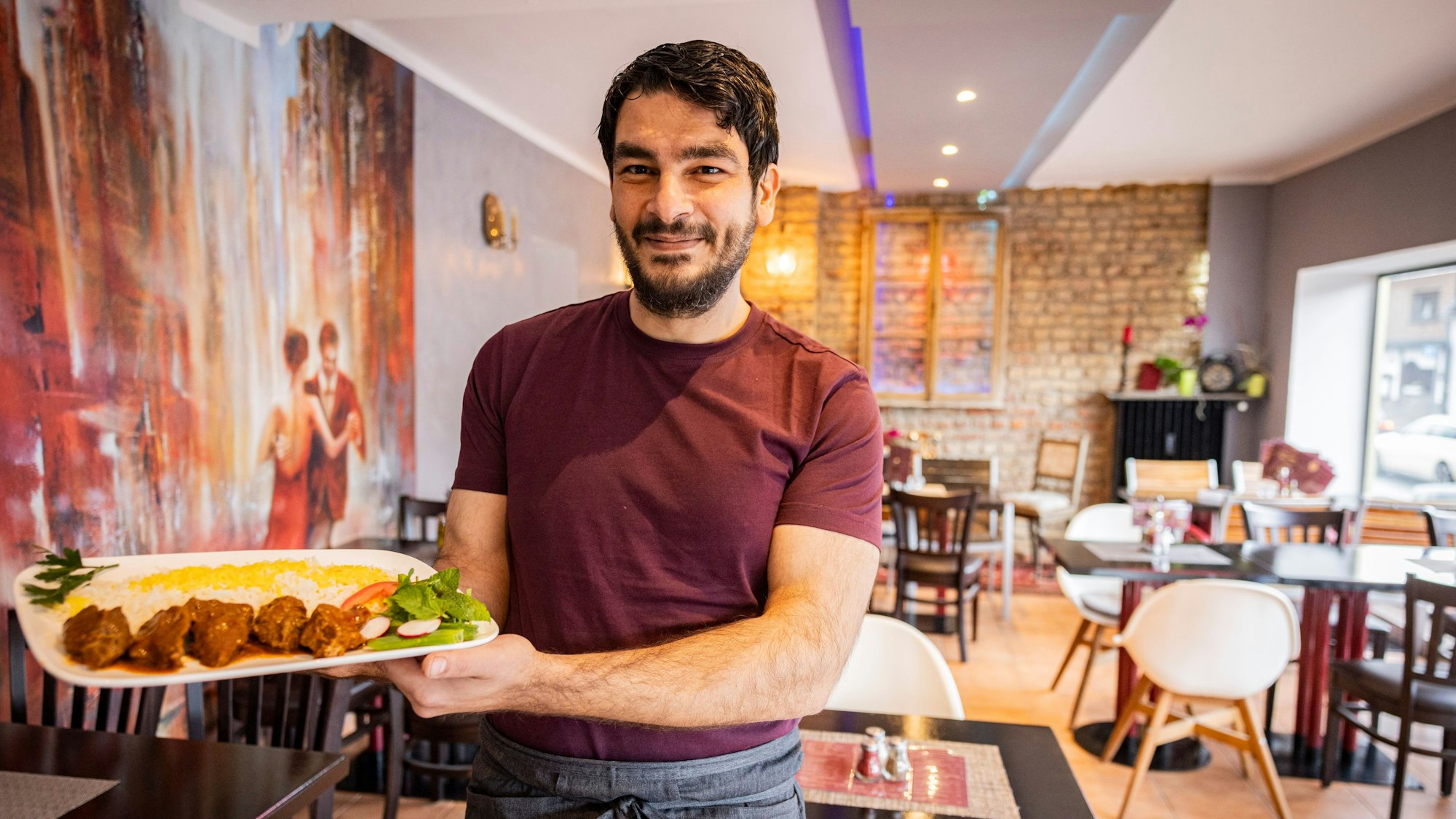 Im Lumito bietet Betreiber Iben Rahimi typische Kebap Gerichte und eine Spielecke.