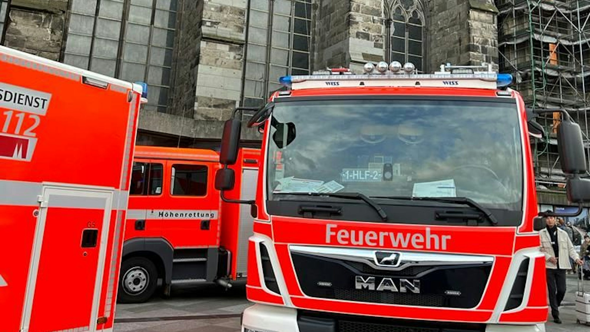 Höhenretter am Kölner Dom