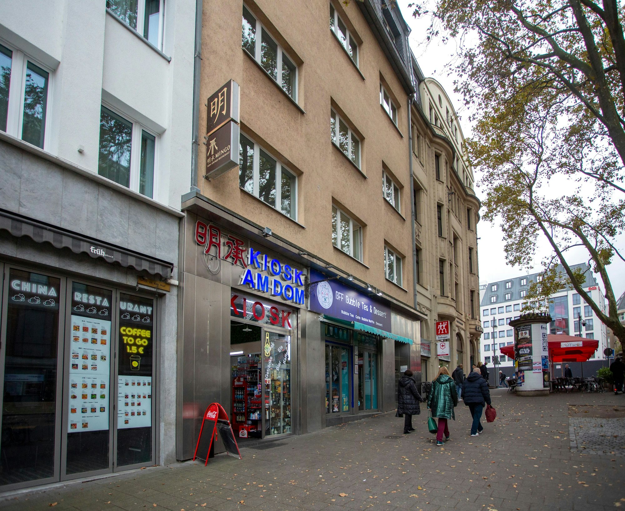 In diesem Gebäudekomplex gegenüber dem Kurienhaus lebte der getötete Senior über viele Jahre.