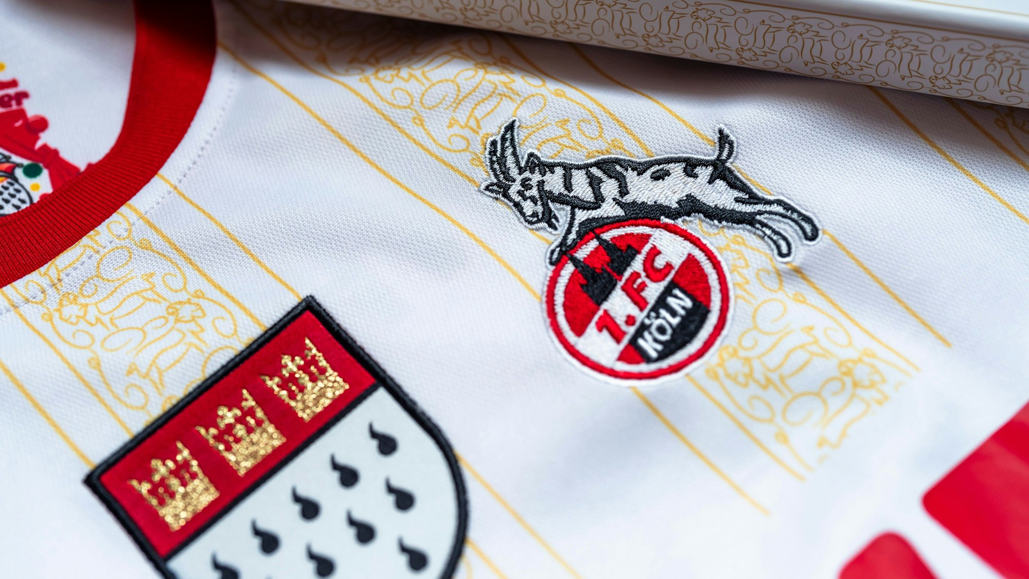 Das Karnevalstrikot des 1. FC Köln