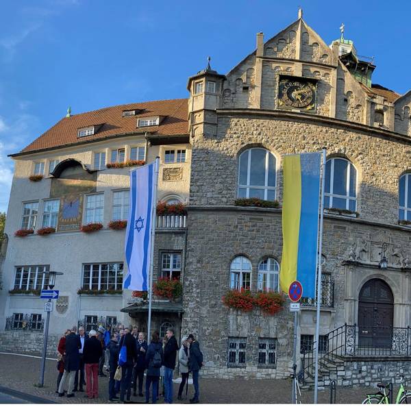 Das Foto zeigt das Rathaus von Bergisch Gladbach