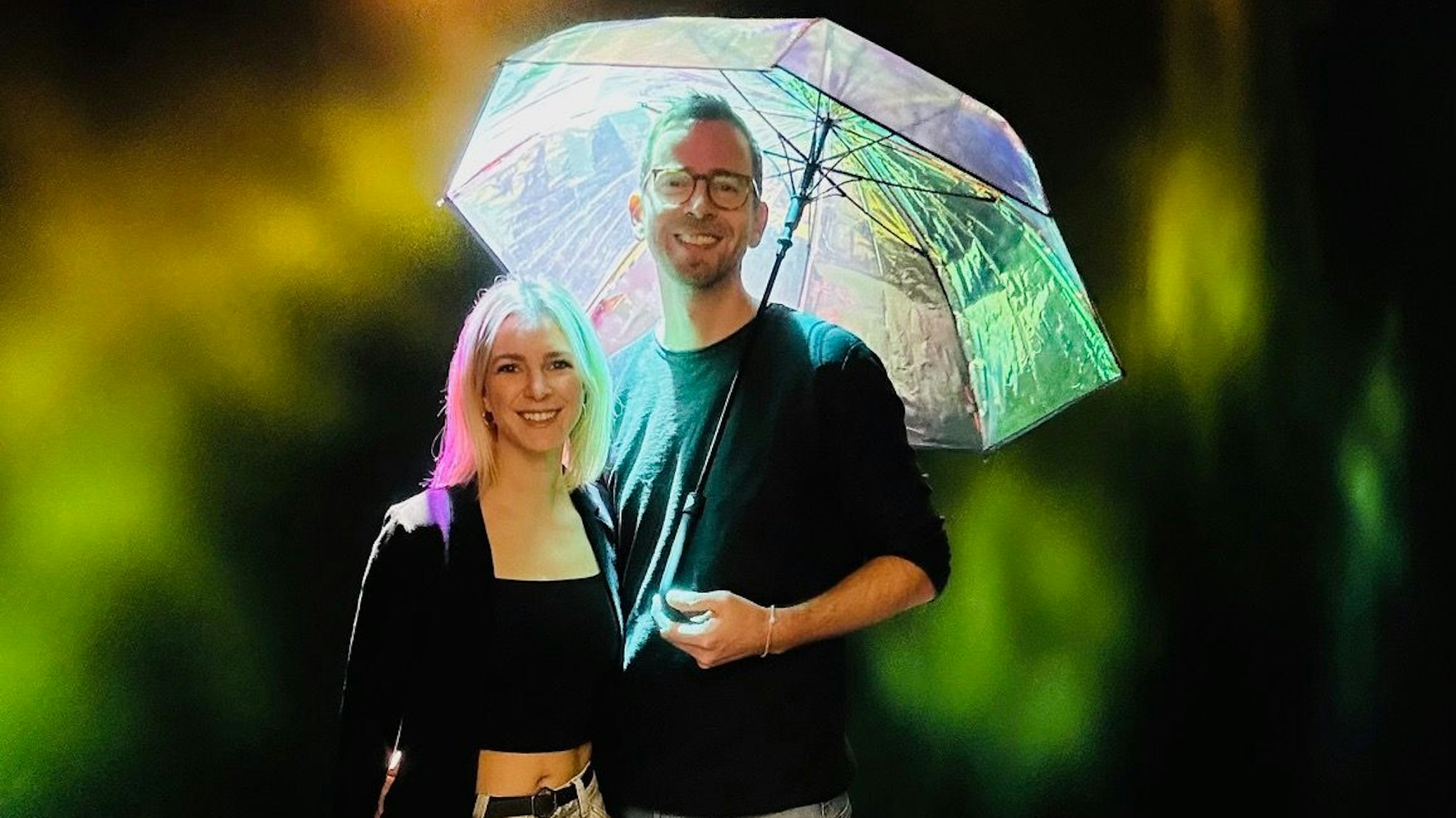 Der Lichterregen im „House of Bates“