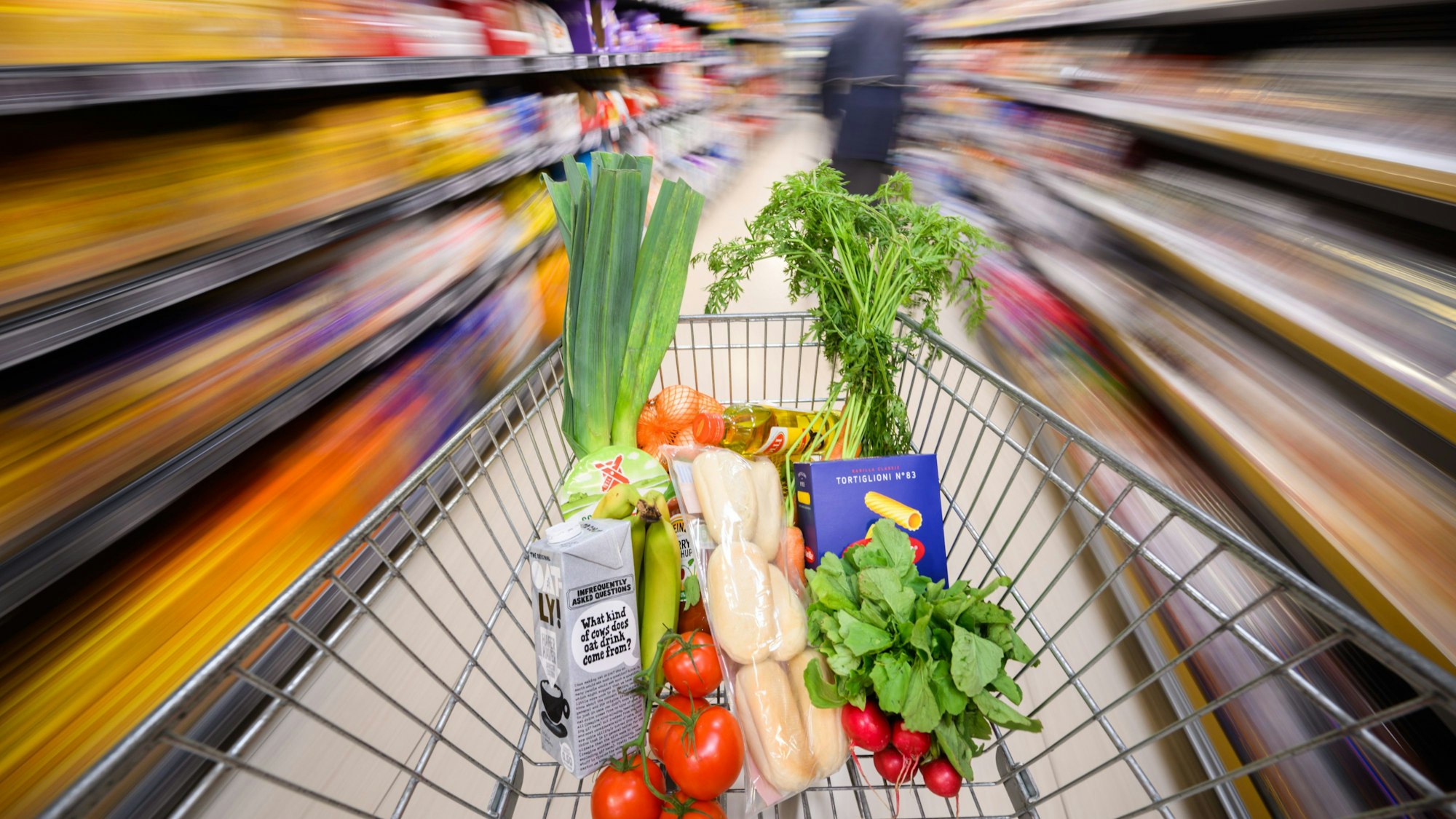 Viele Produkte sind derzeit im Regal nicht zu finden.