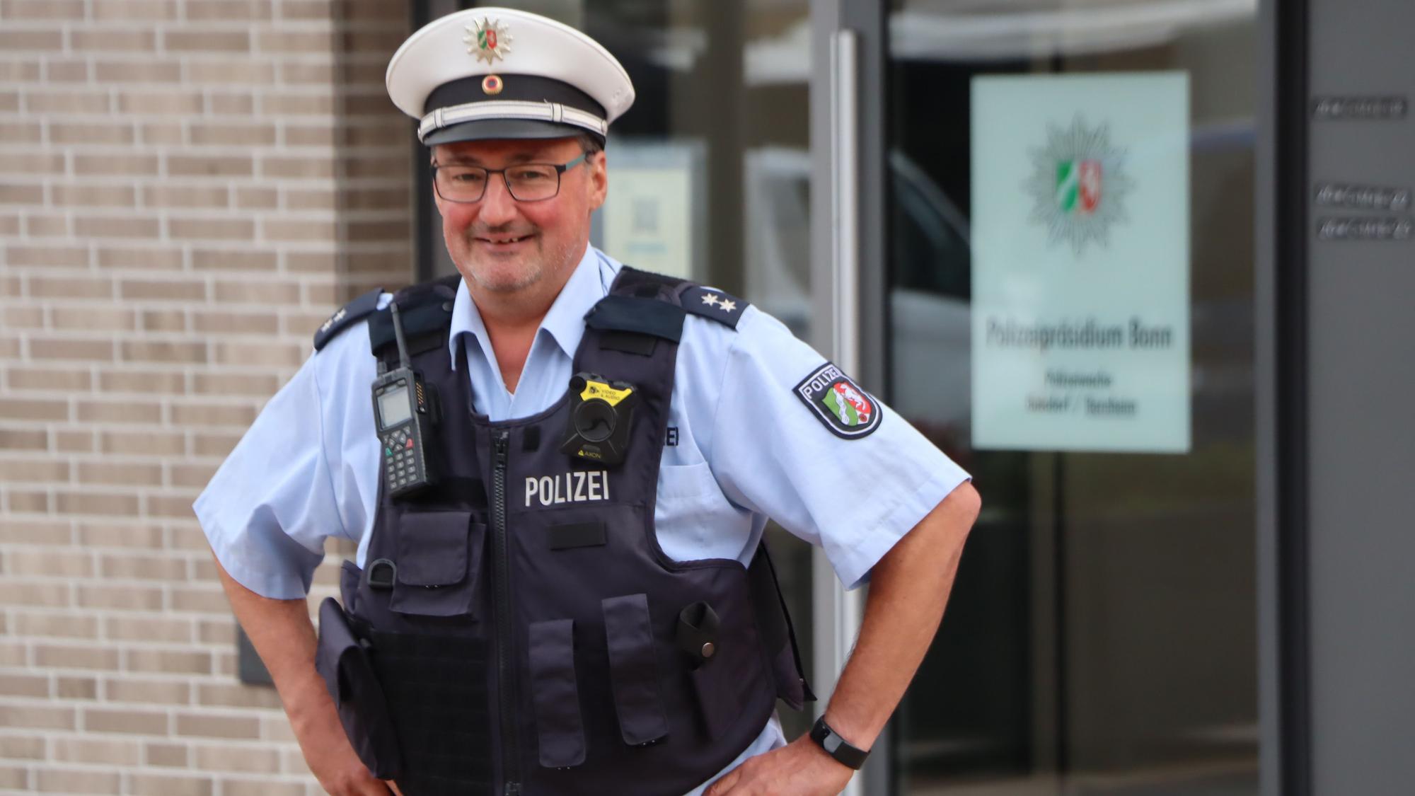 Udo Klütsch ist der neue Bezirksbeamte im Vorgebirge. Mit ihm ist das Team in Bornheim wieder komplett.