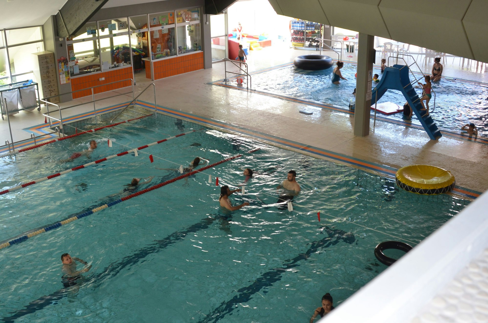 Das WLS-Bad ist ein Sportbad, das von Schulen und Vereinen genutzt wird. Das Planschbecken muss erneuert werden.