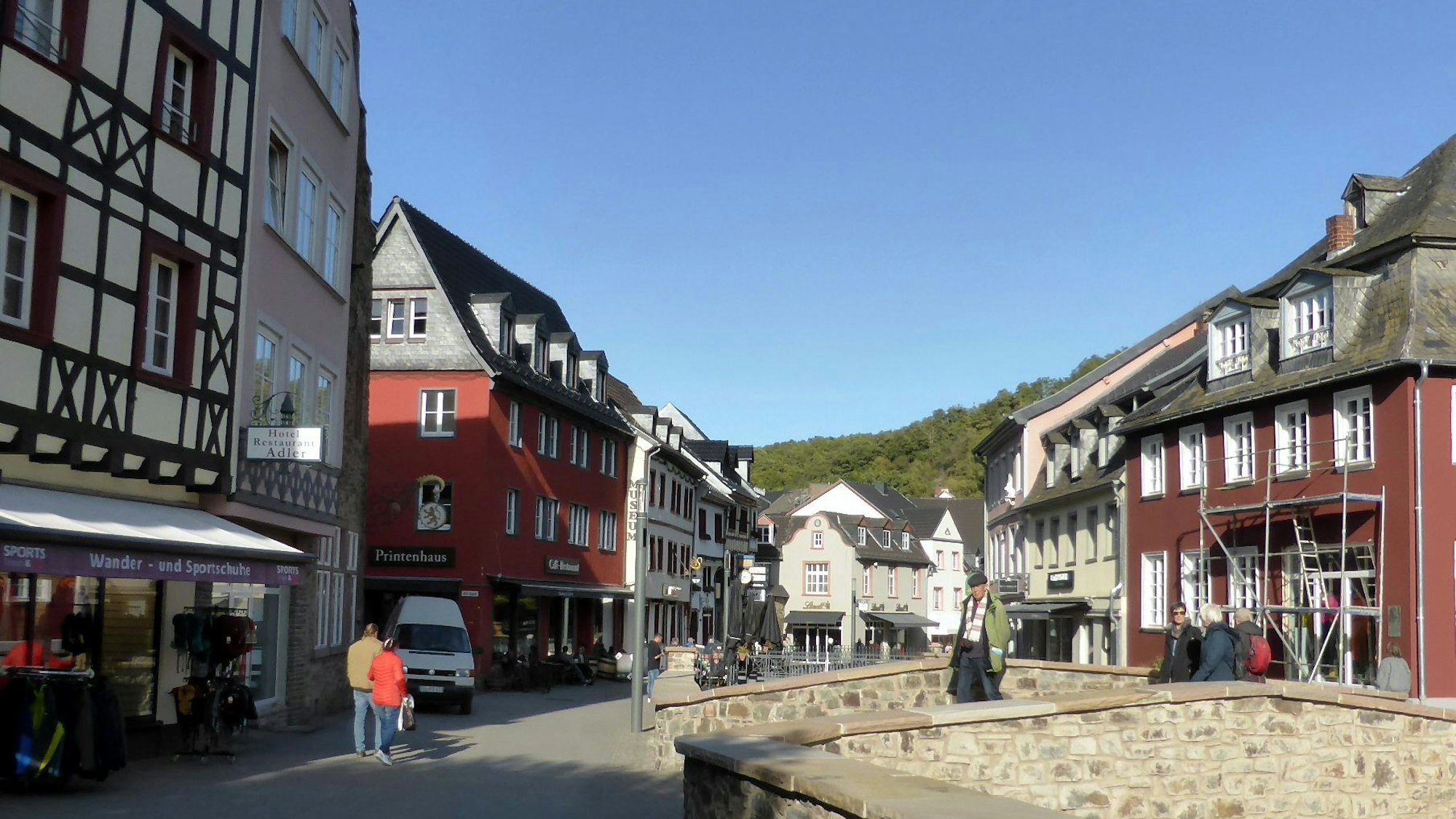 In Bad Münstereifel lässt es sich auch schön einkaufen.