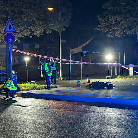 Hier wurde der  Jugendliche von der Polizei angeschossen.