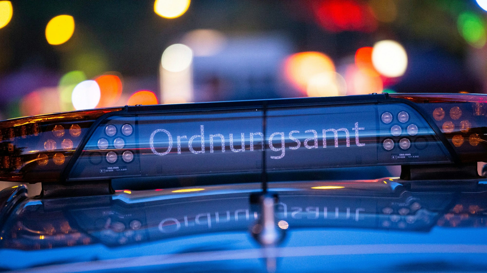 Ein Fahrzeug des Ordnungsamts (Symbolbild)