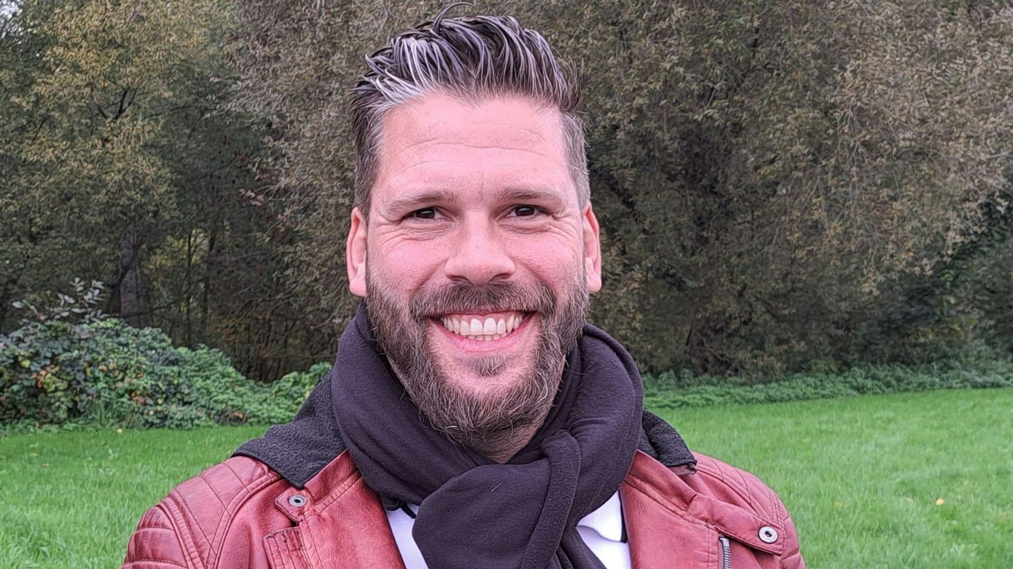 Benjamin Meybohm gehört zu den Initiatoren des Bürgerbegehrens gegen den Bau einer Zentralen Unterbringungseinrichtung (ZUE) für Geflüchtete in Niederkassel.