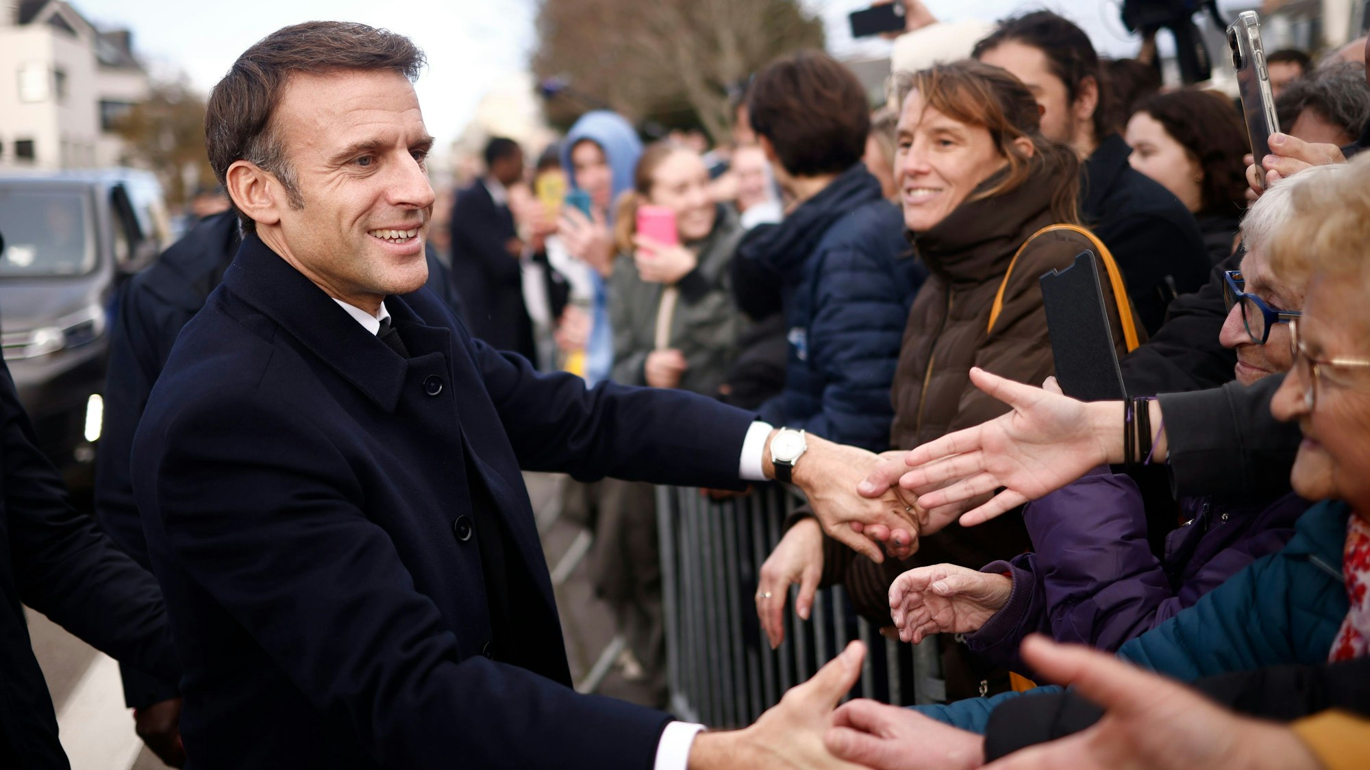 Präsident Macron