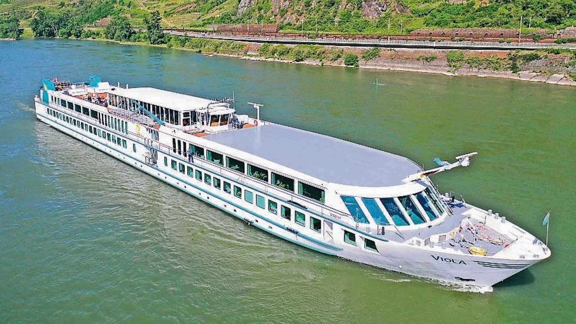 Ein Flusskreuzfahrtsschiff des Bonner Veranstalters Phoenix Reisen