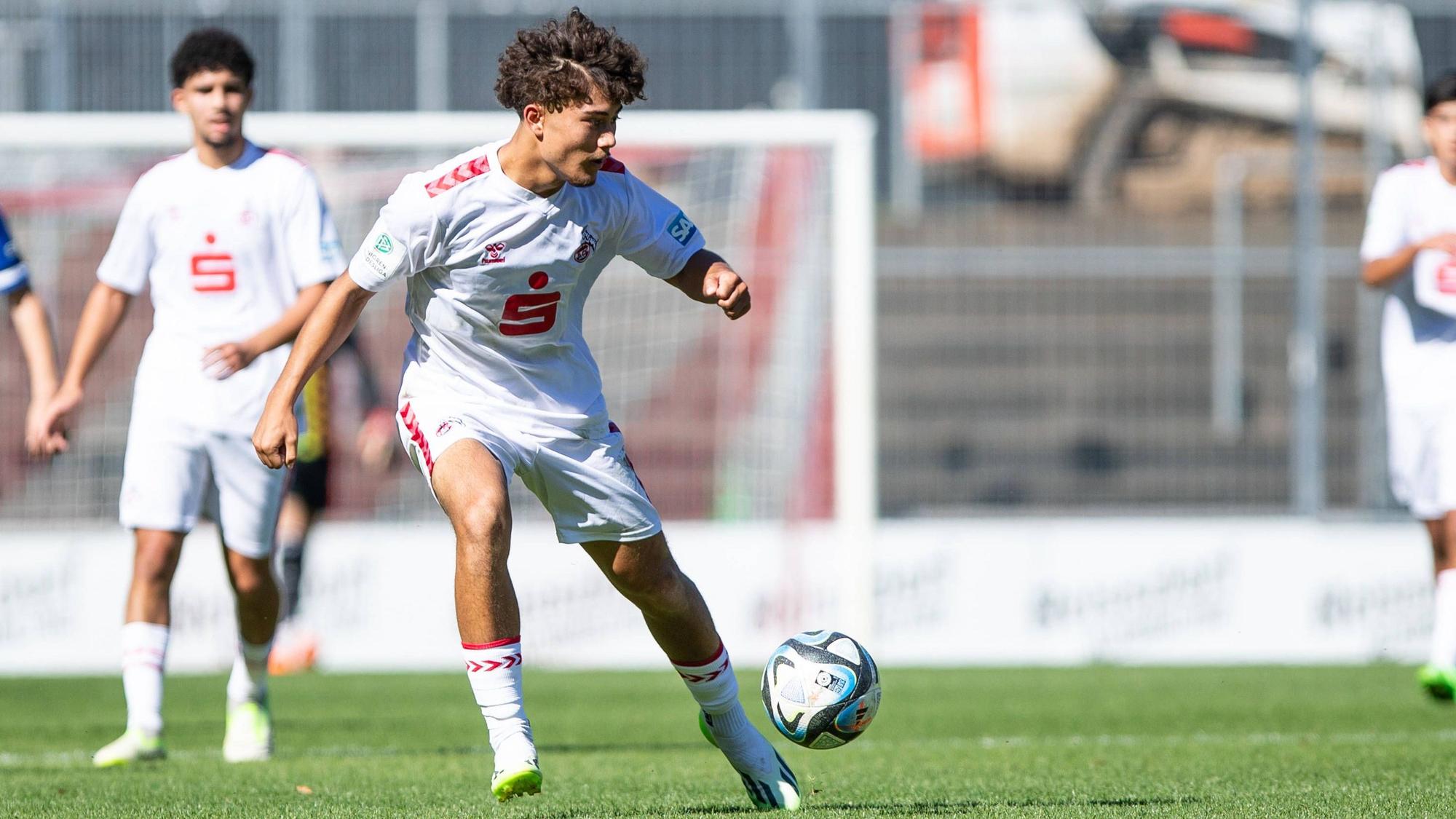 Zurück im Trikot des 1. FC Köln: U-17-Weltmeister Justin von der Hitz