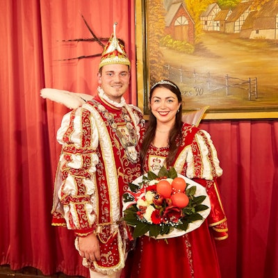 Das Bild zeigt das neue Prinzenpaar aus Dreiborn.