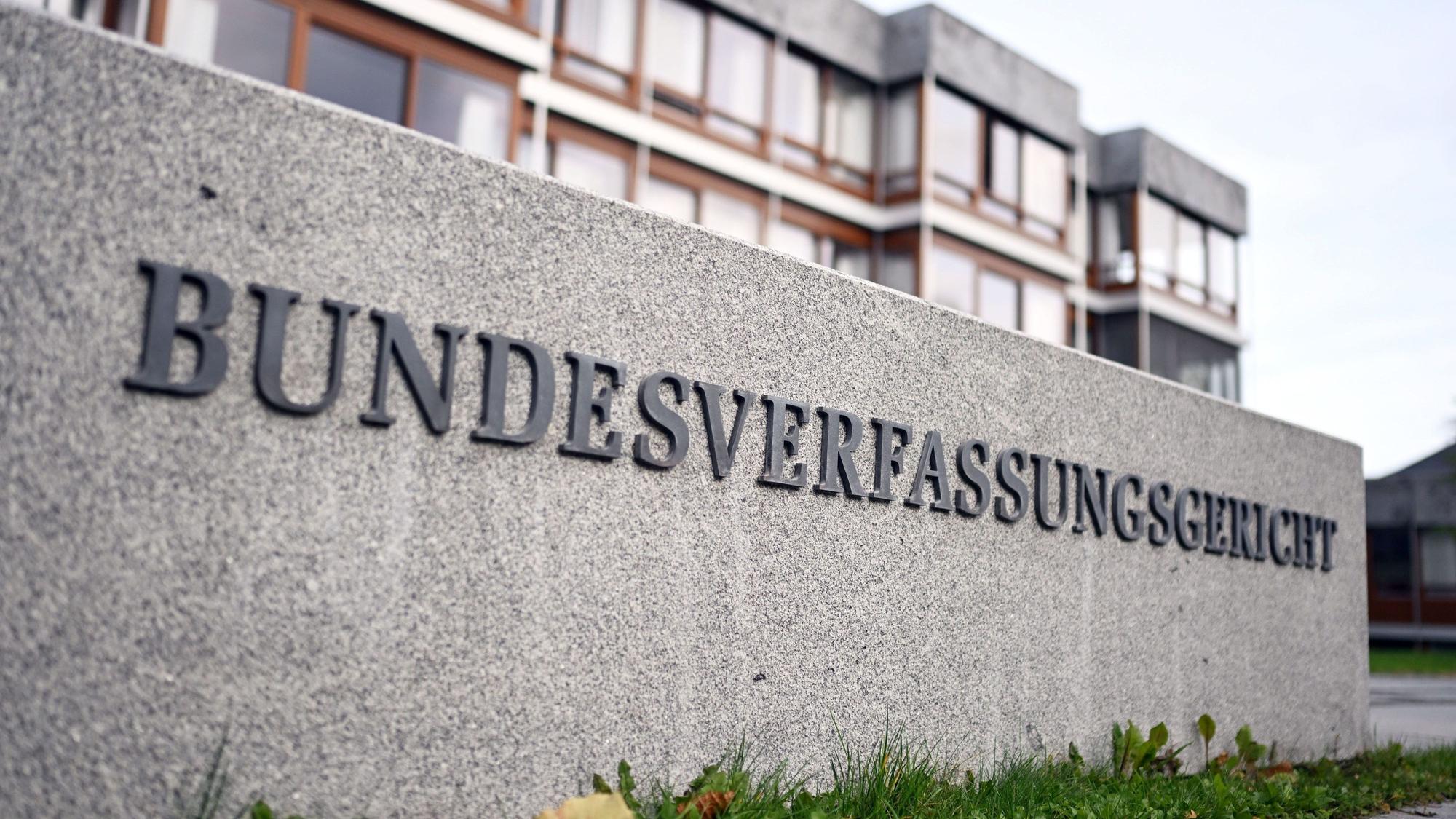 Außenaufnahme des Bundesverfassungsgerichts.