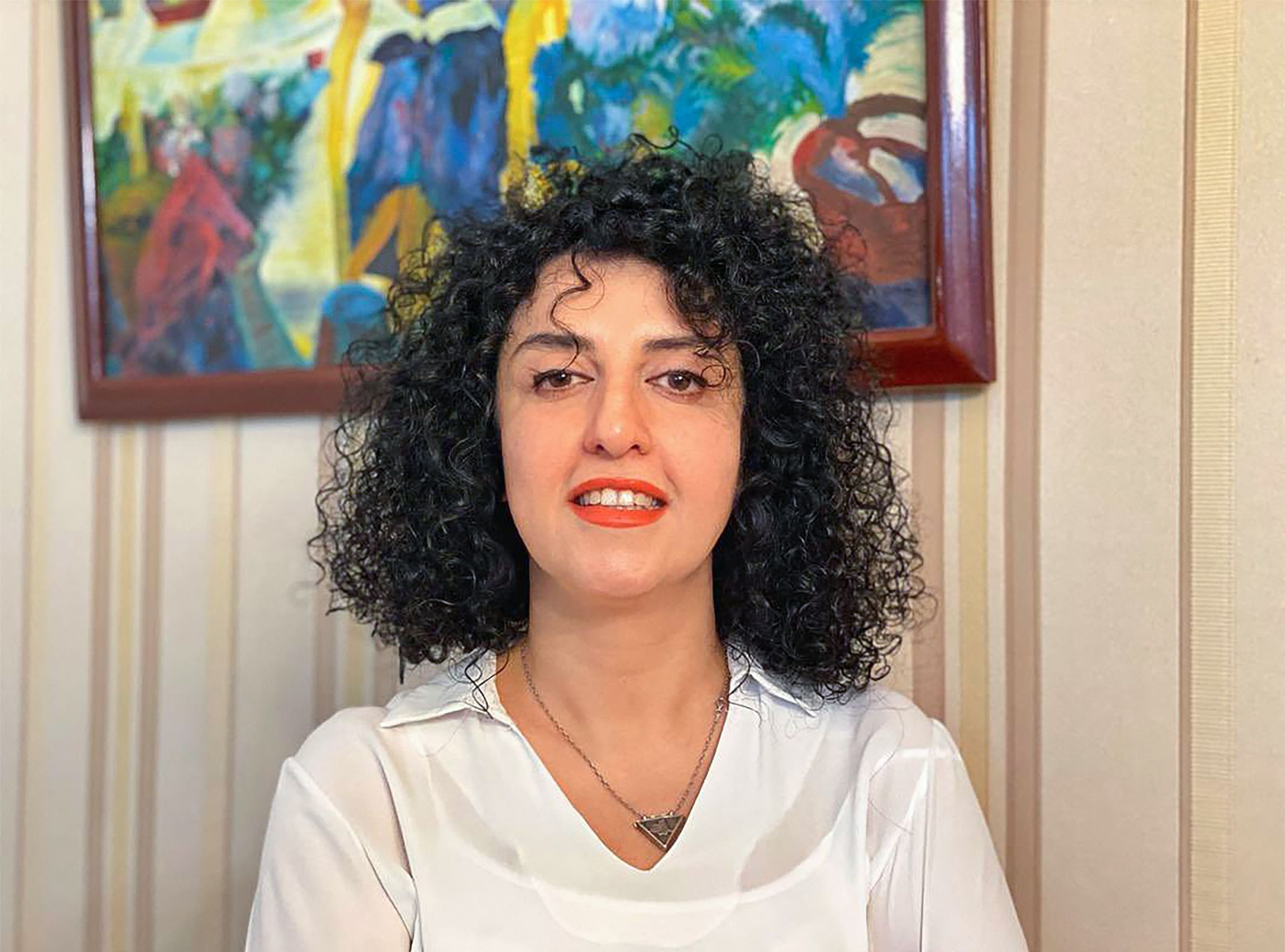 Narges Mohammadi, eine der bekanntesten Menschenrechtsaktivistinnen im Iran.