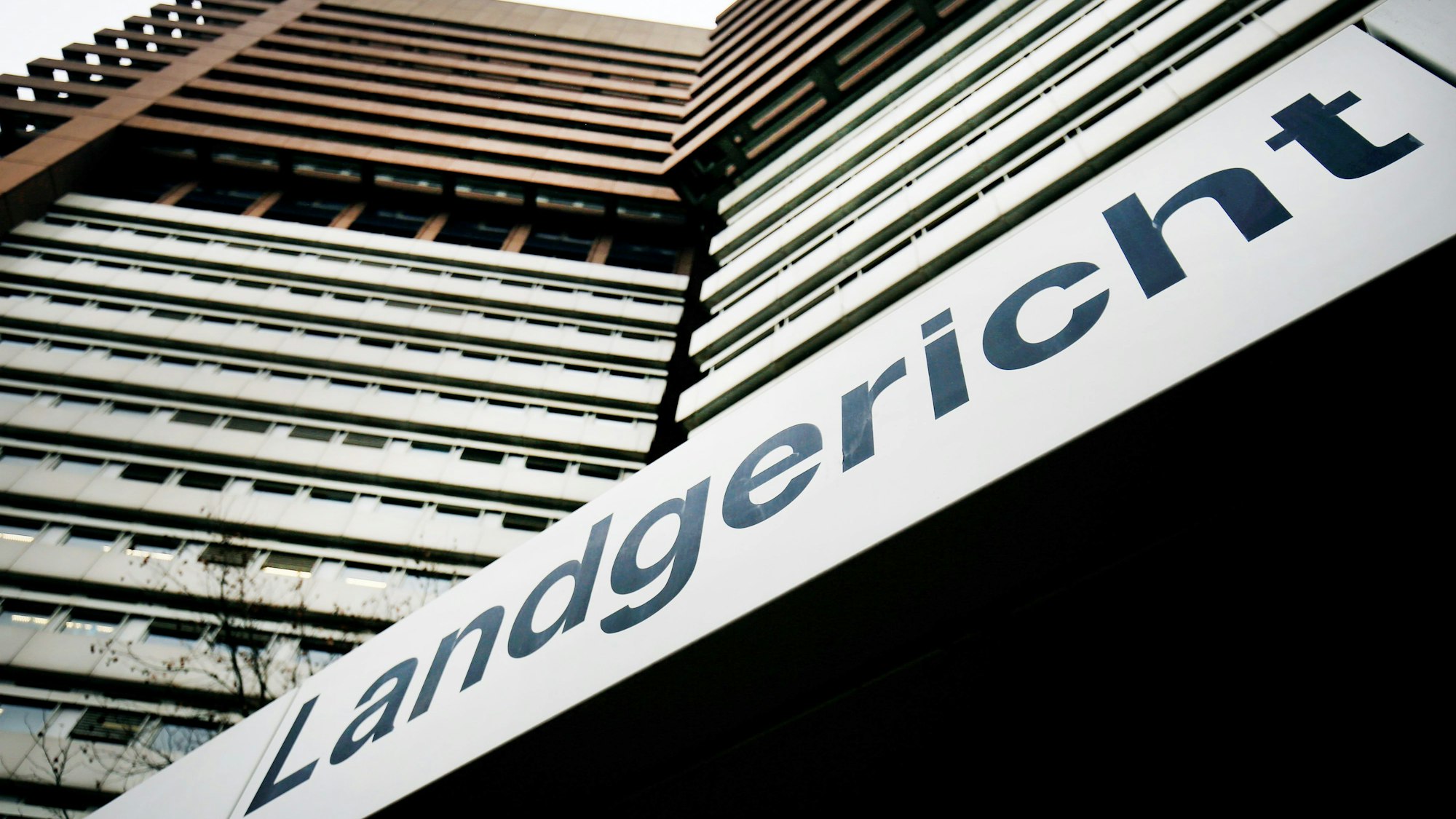 Außenansicht des Landgerichts Köln.