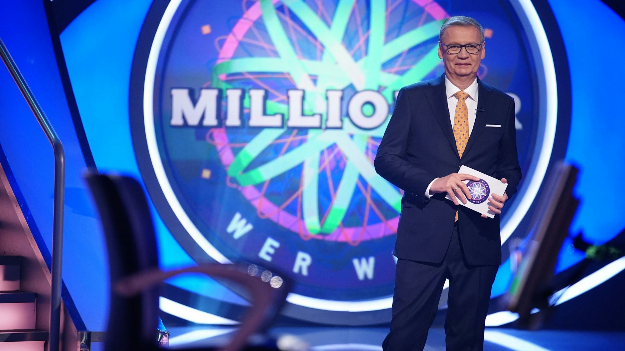 RTL-Moderator Günther Jauch bei „Wer wird Millionär?“