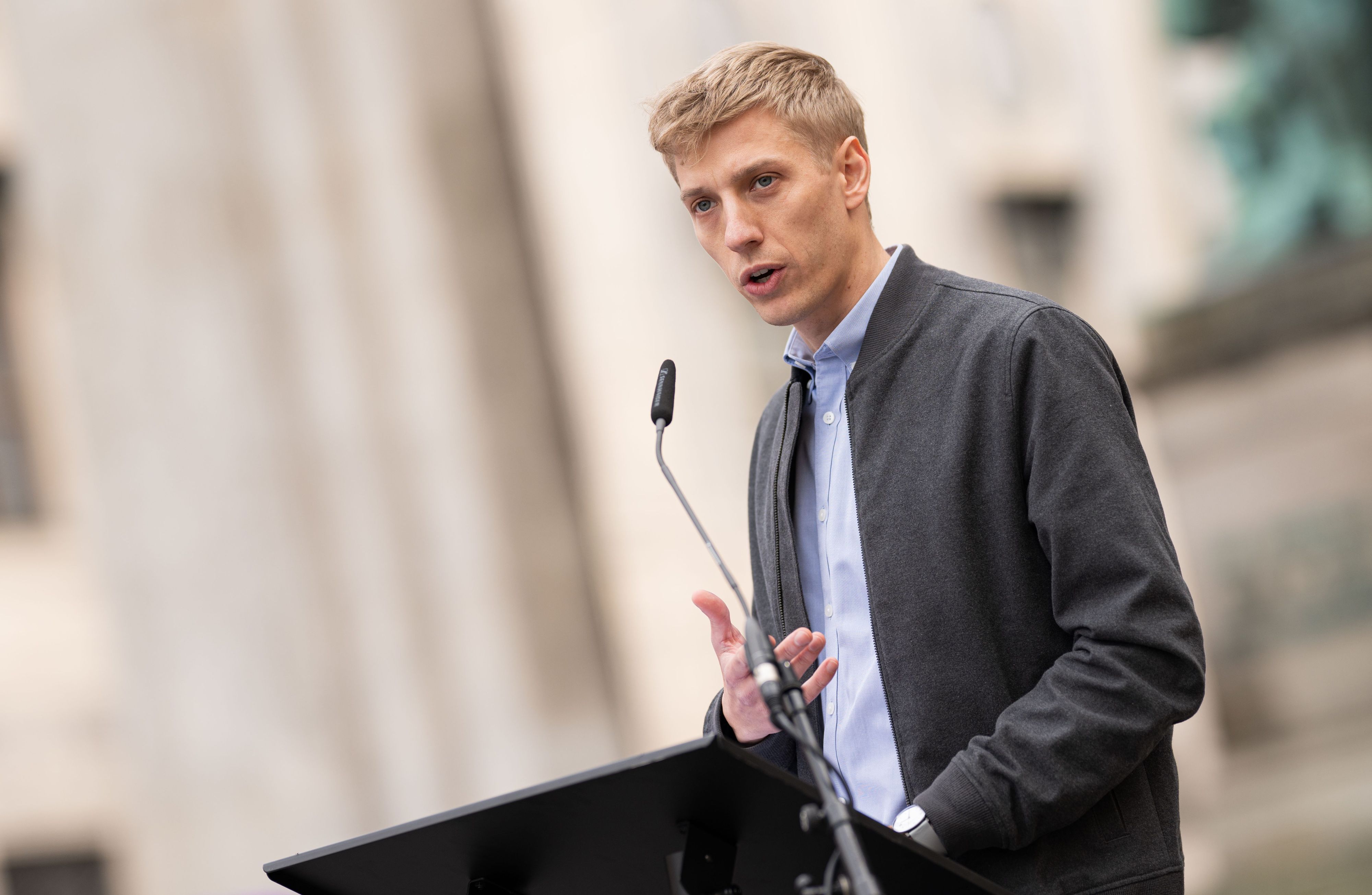Münchens Zweiter Bürgermeister Dominik Krause vom Bündnis 90/Die Grünen